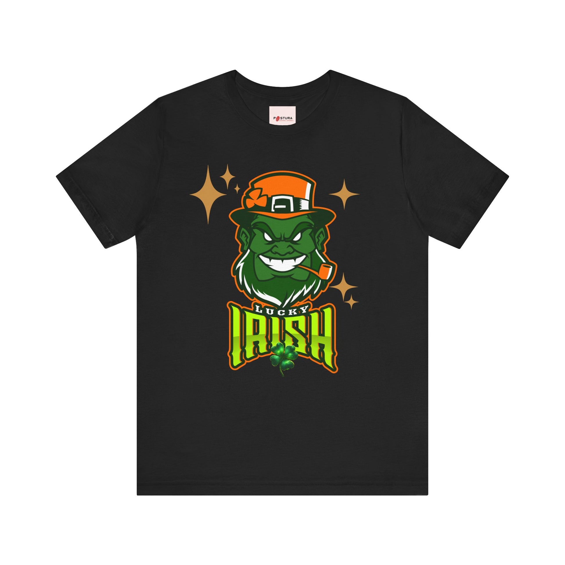 Saint Patrick's Day Lucky Tee - Green Leprechaun Design