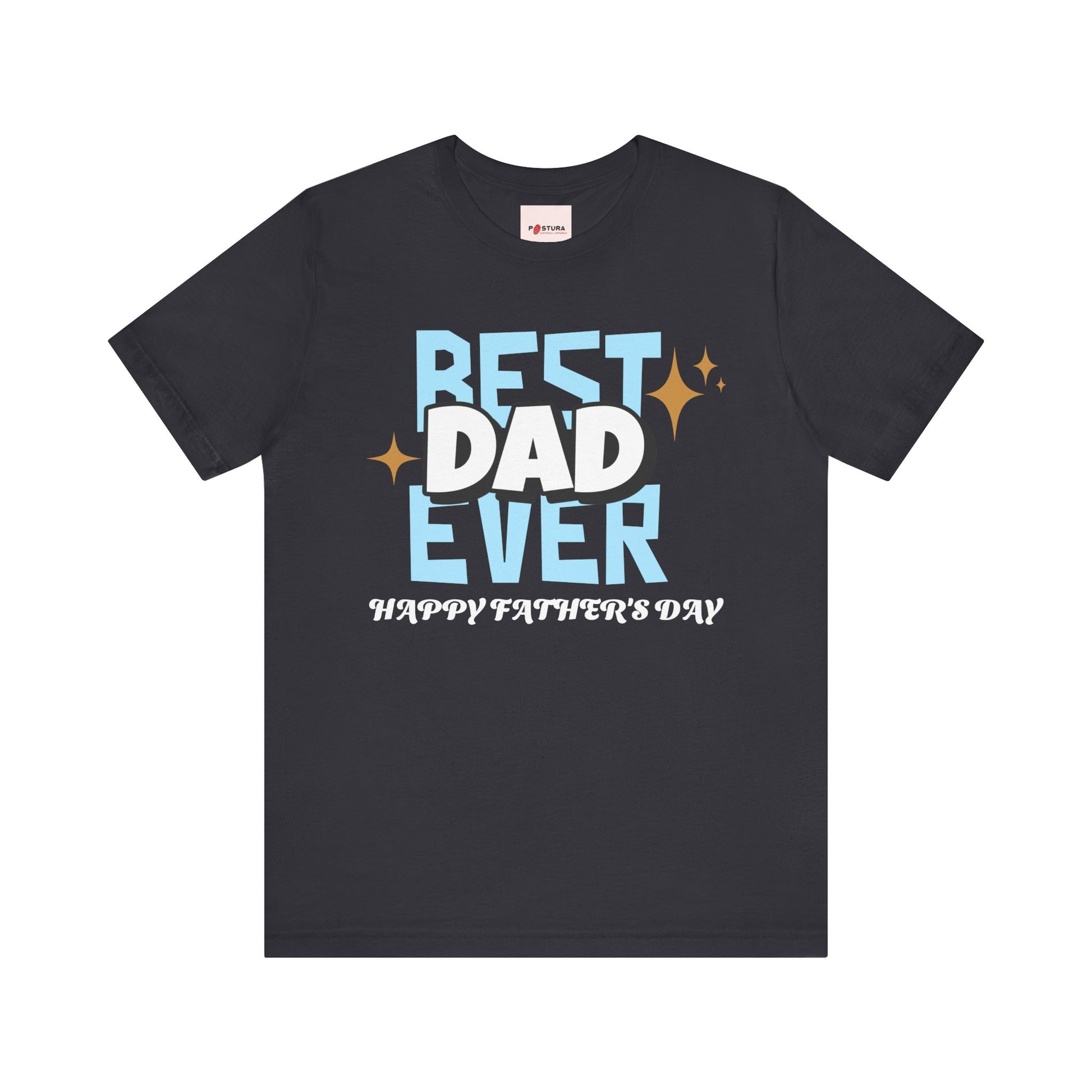 Best Dad Ever Unisex Short Sleeve Tee - Perfect Father's Day Gift