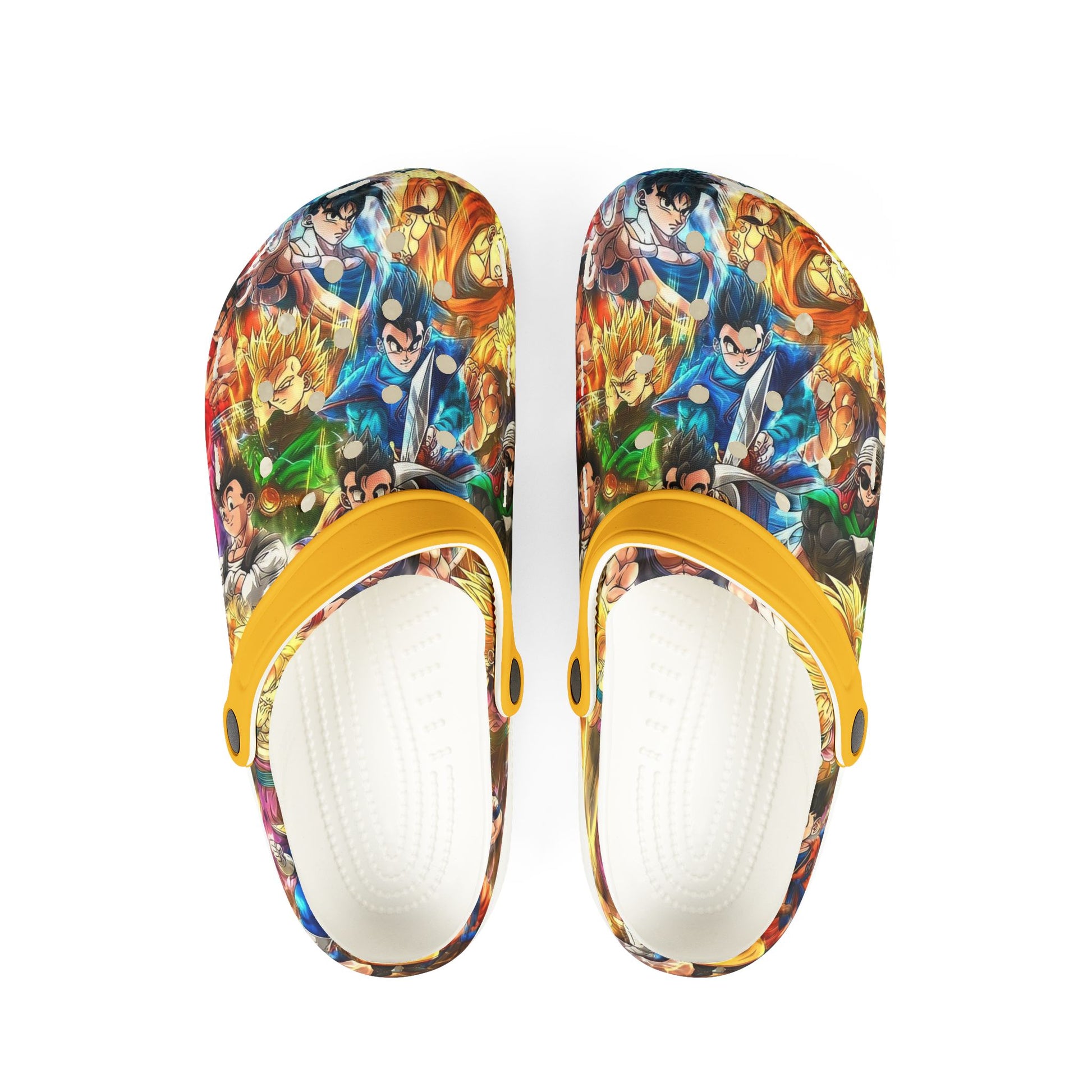 DragonballZ Themed EVA Foam Rubber Shoes for Healthcare Professionals