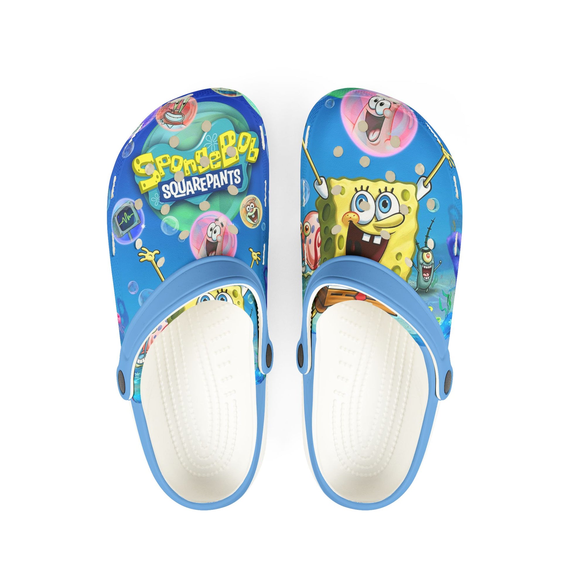 Sponge Bob Themed EVA Foam Rubber Shoes for Healthcare Professionals