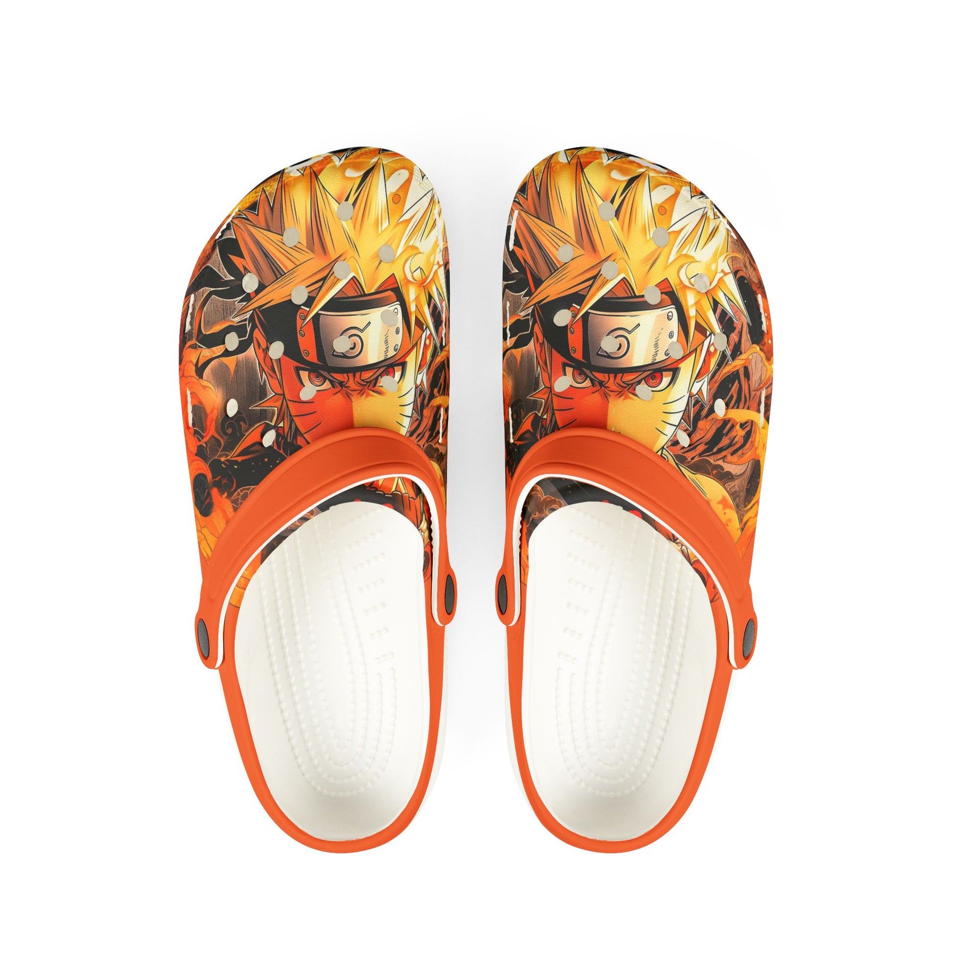 Naruto Themed EVA Foam Rubber Shoes for Healthcare Professionals