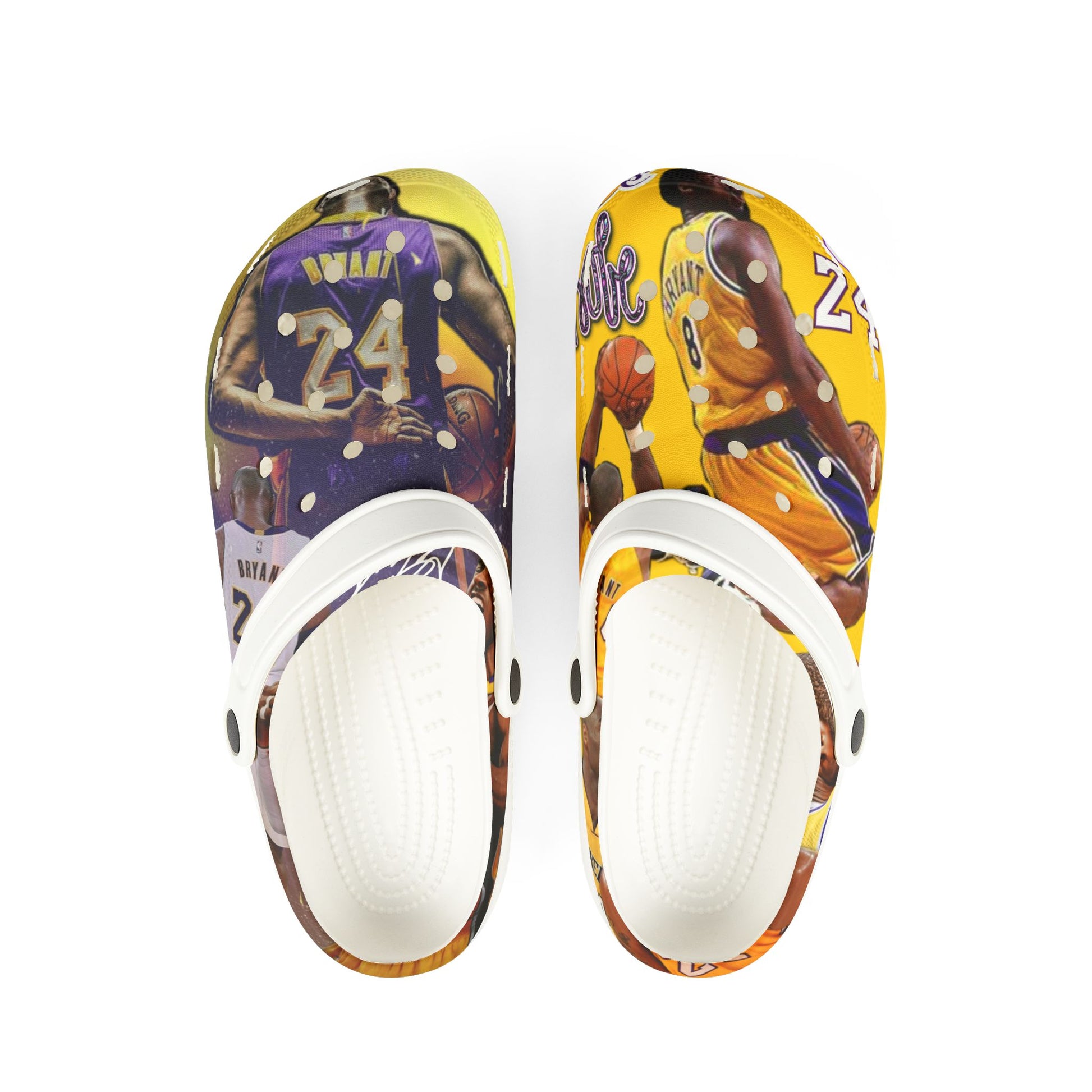 Kobe Themed EVA Foam Rubber Shoes for Healthcare Professionals