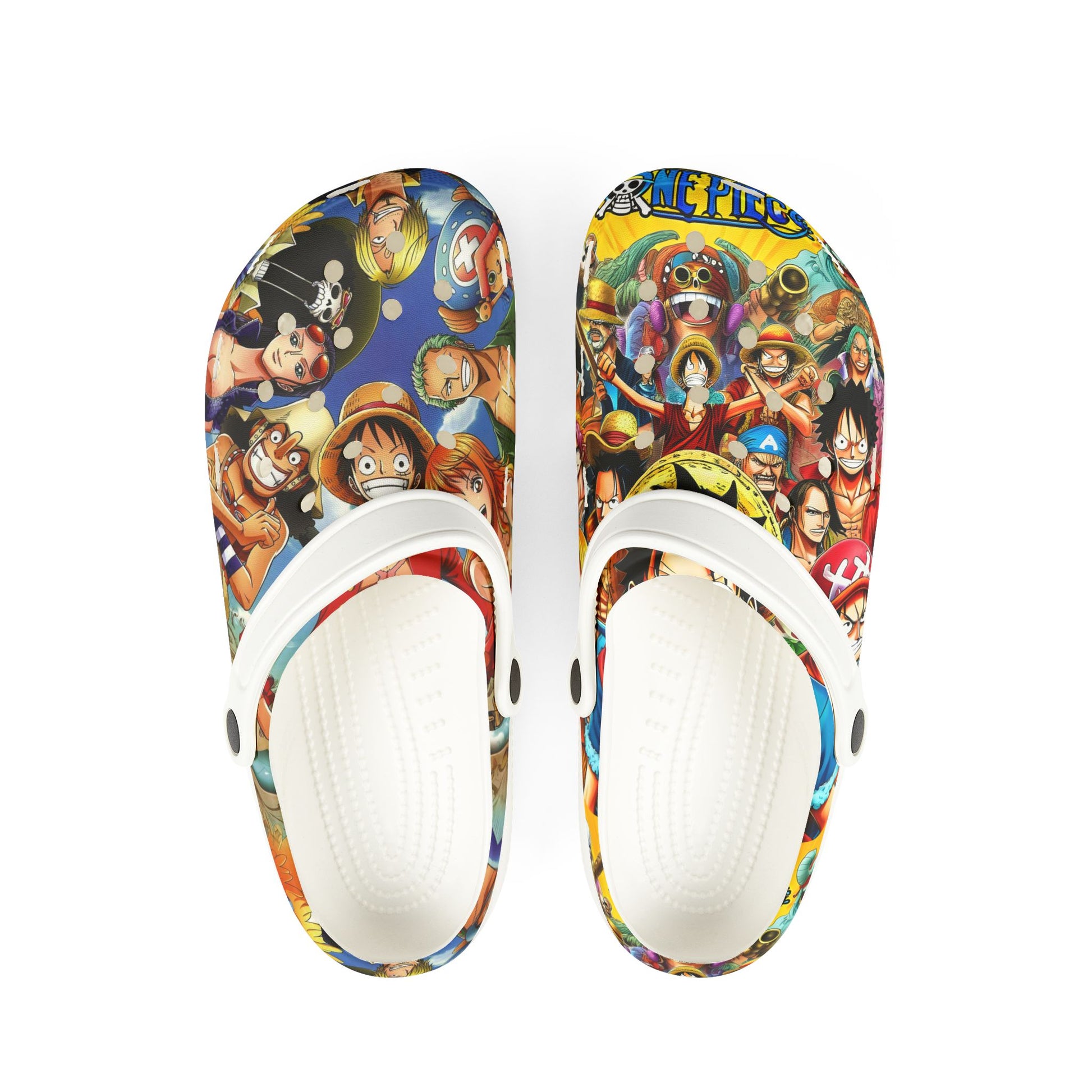 One Piece Themed EVA Foam Rubber Shoes for Healthcare Professionals