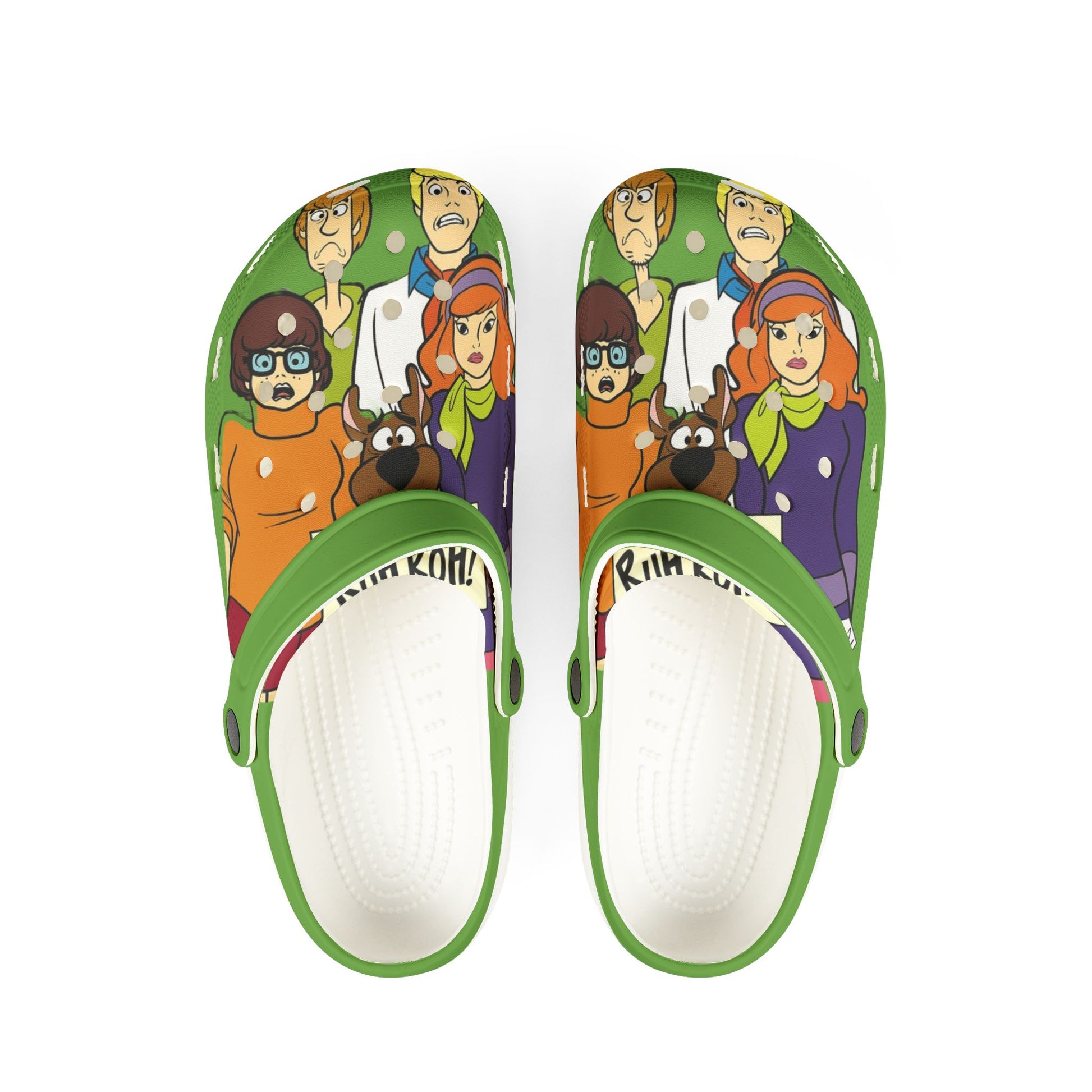 Scooby Doo Themed EVA Foam Rubber Shoes for Healthcare Professionals