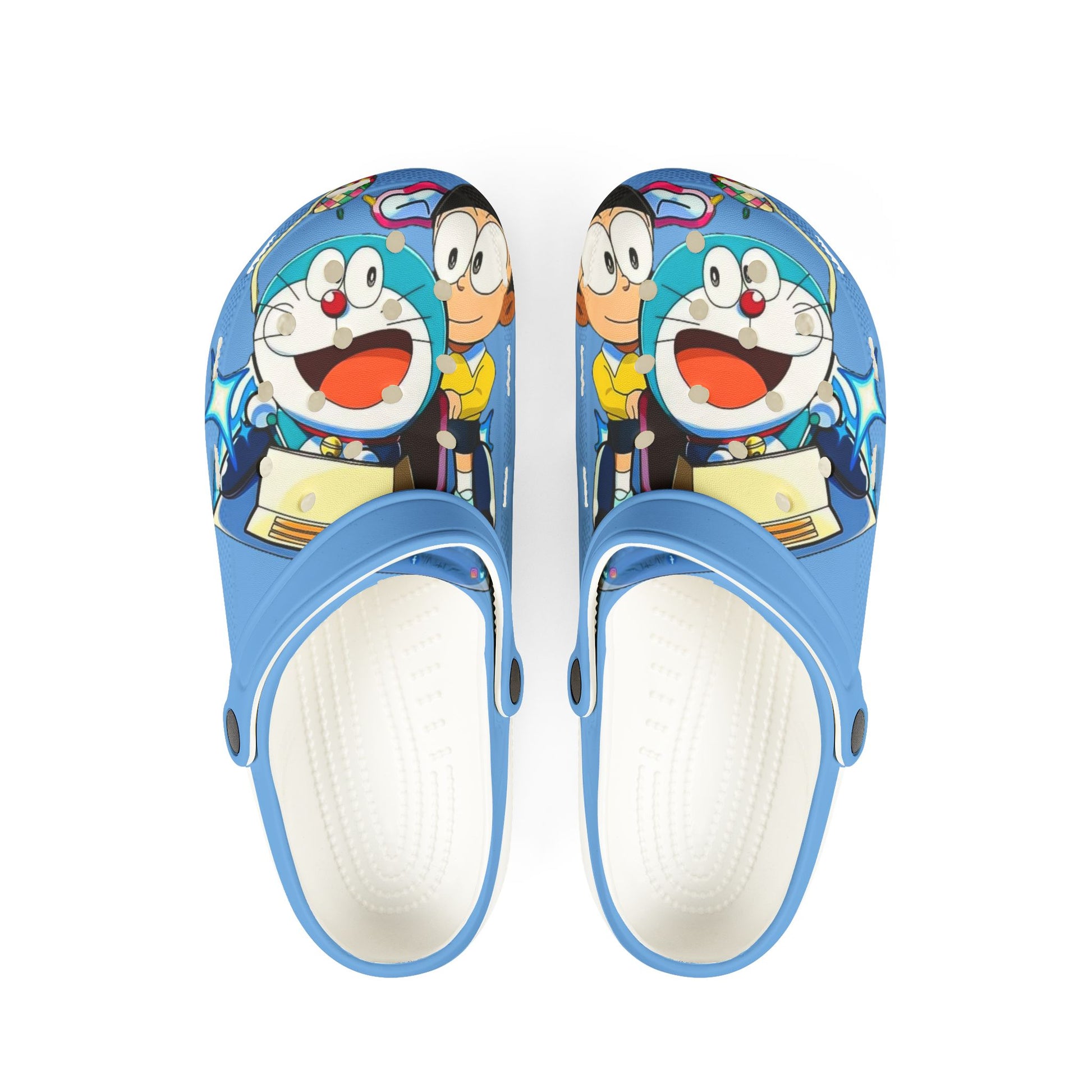 Doraemon Themed EVA Foam Rubber Shoes for Healthcare Professionals