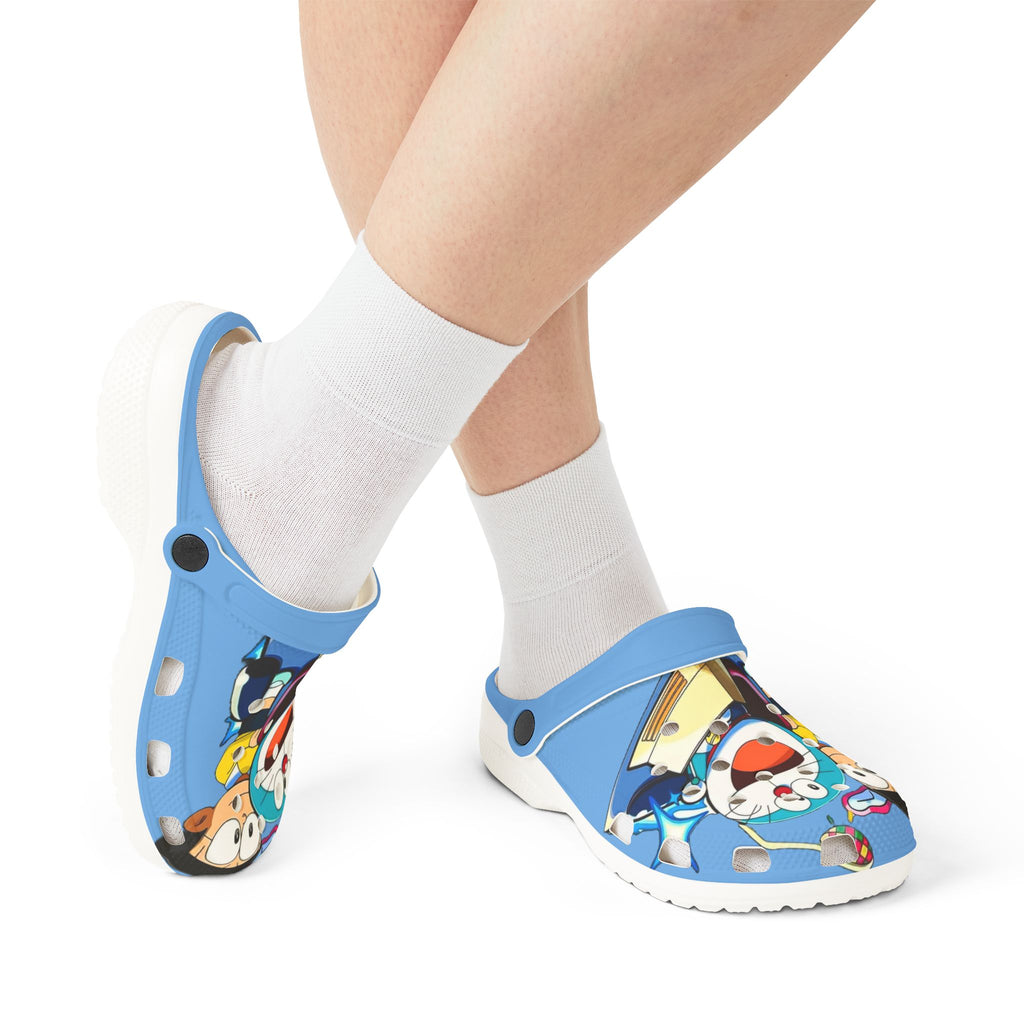Doraemon Themed EVA Foam Rubber Shoes for Healthcare Professionals