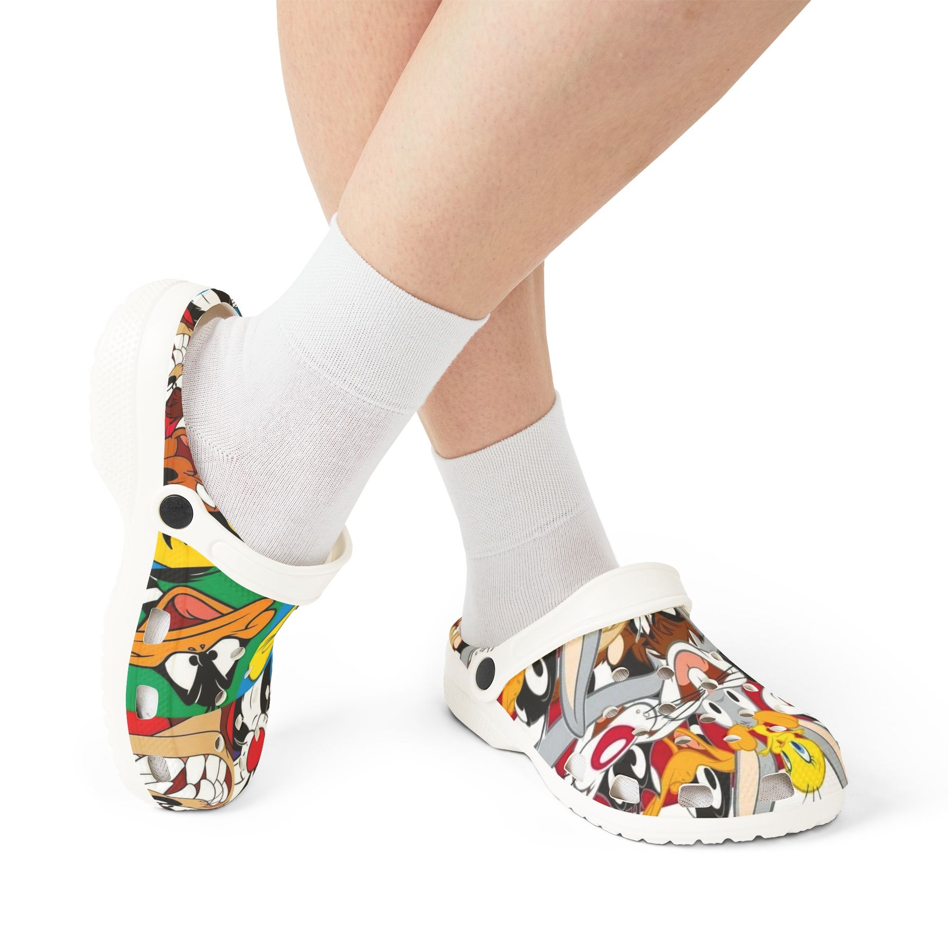 Looney Tunes Themed EVA Foam Rubber Shoes for Healthcare Professionals