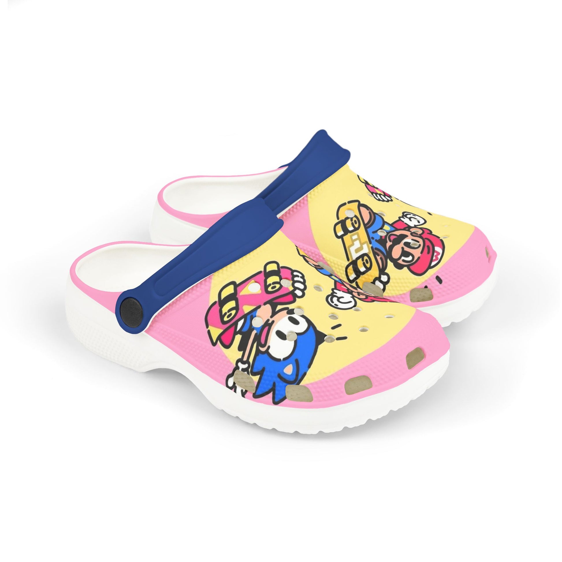 Sonic Themed Kids Clogs -  Fun EVA Foam Shoes for Playtime