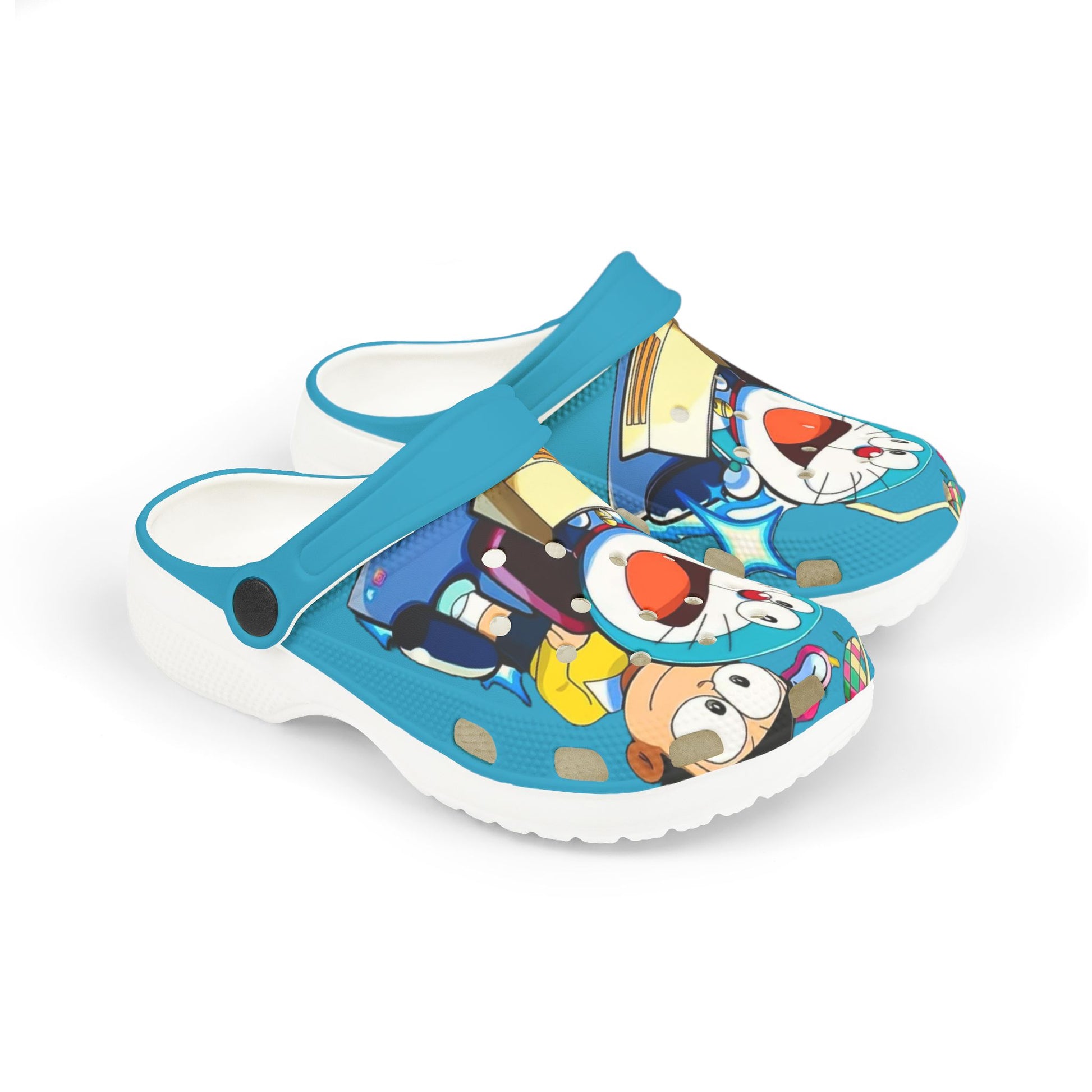 Doraemon Themed Kids Clogs -  Fun EVA Foam Shoes for Playtime