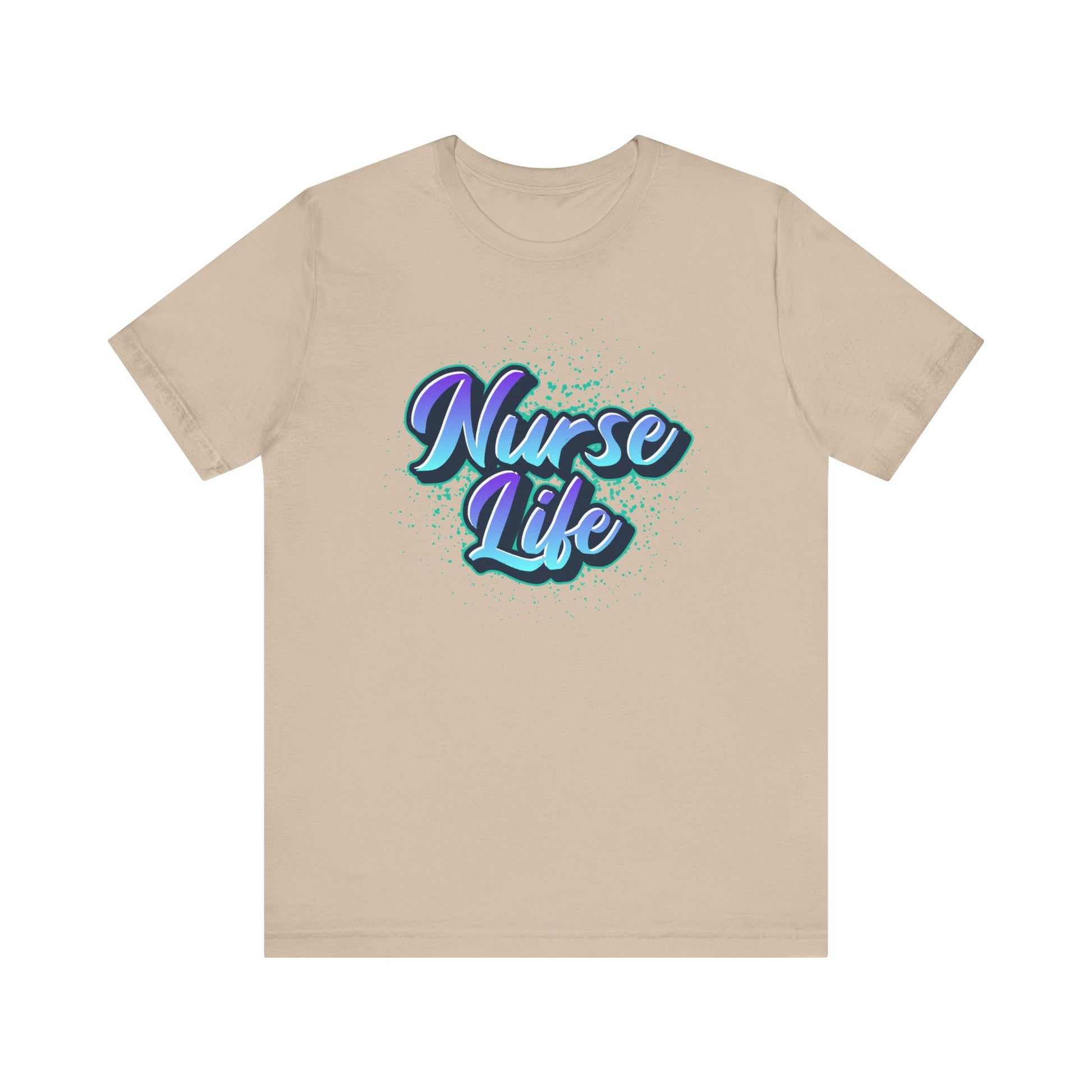 Nurse Life™ Tee Design - Comfortable Cotton T-shirt for Nurses and Healthcare Heroes