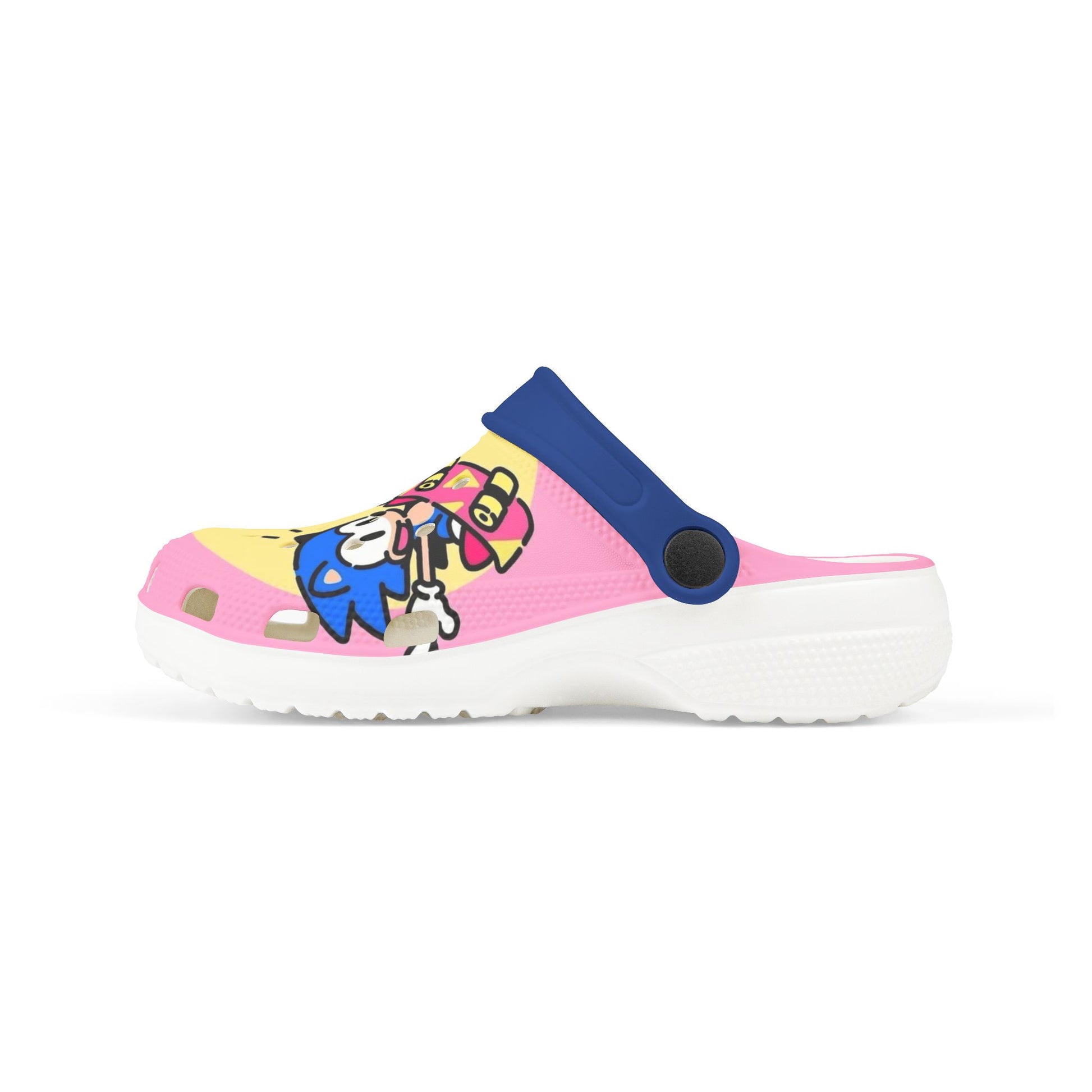 Sonic Themed Kids Clogs -  Fun EVA Foam Shoes for Playtime