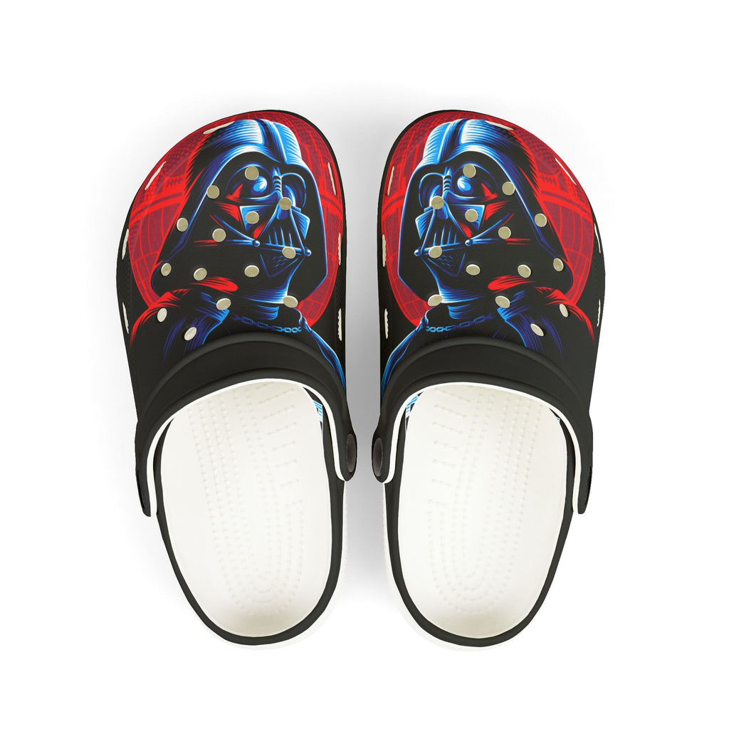 Dark Vader Themed Kids Clogs -  Fun EVA Foam Shoes for Playtime