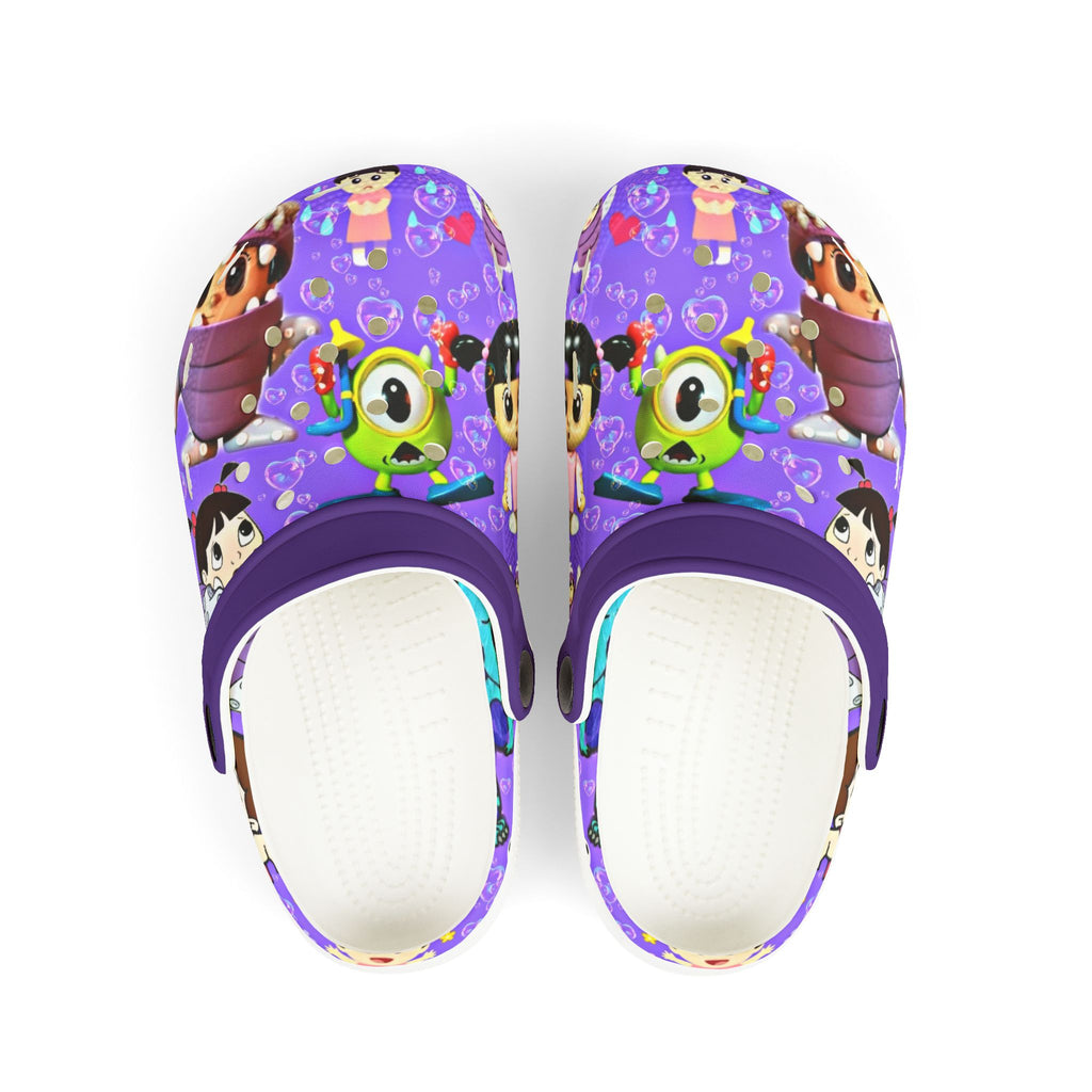 Bhoo Monster Inc. Themed Kids Clogs -  Fun EVA Foam Shoes for Playtime