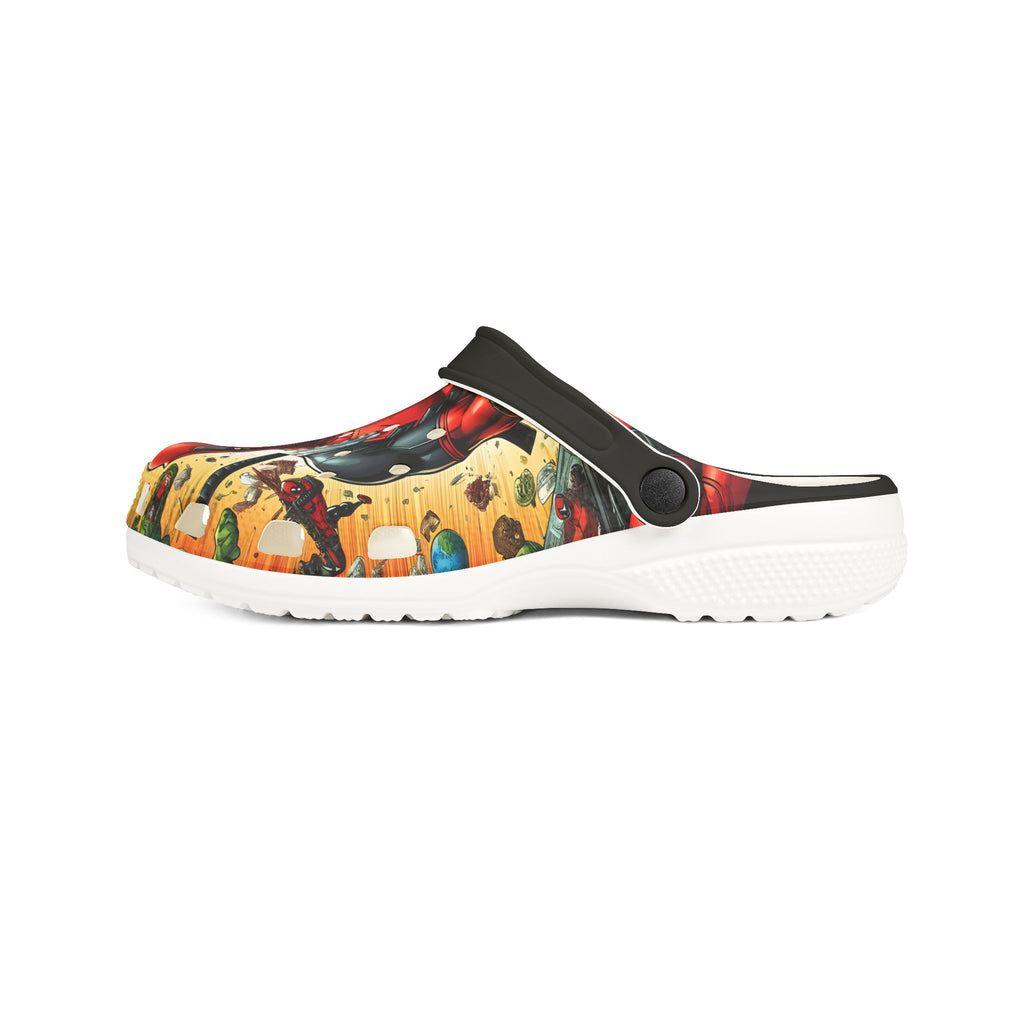 Deadpool EVA Foam Clogs - Fun & Comfortable Shoes for Marvel Fans