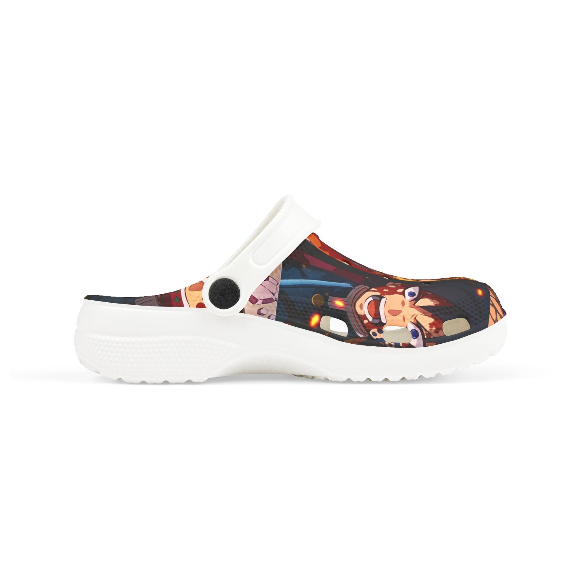 Demon Slayer Themed Kids Clogs -  Fun EVA Foam Shoes for Playtime