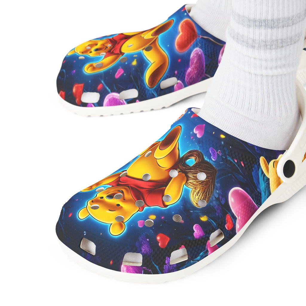 Winnie the Pooh Themed EVA Foam Rubber Shoes for Healthcare Professionals