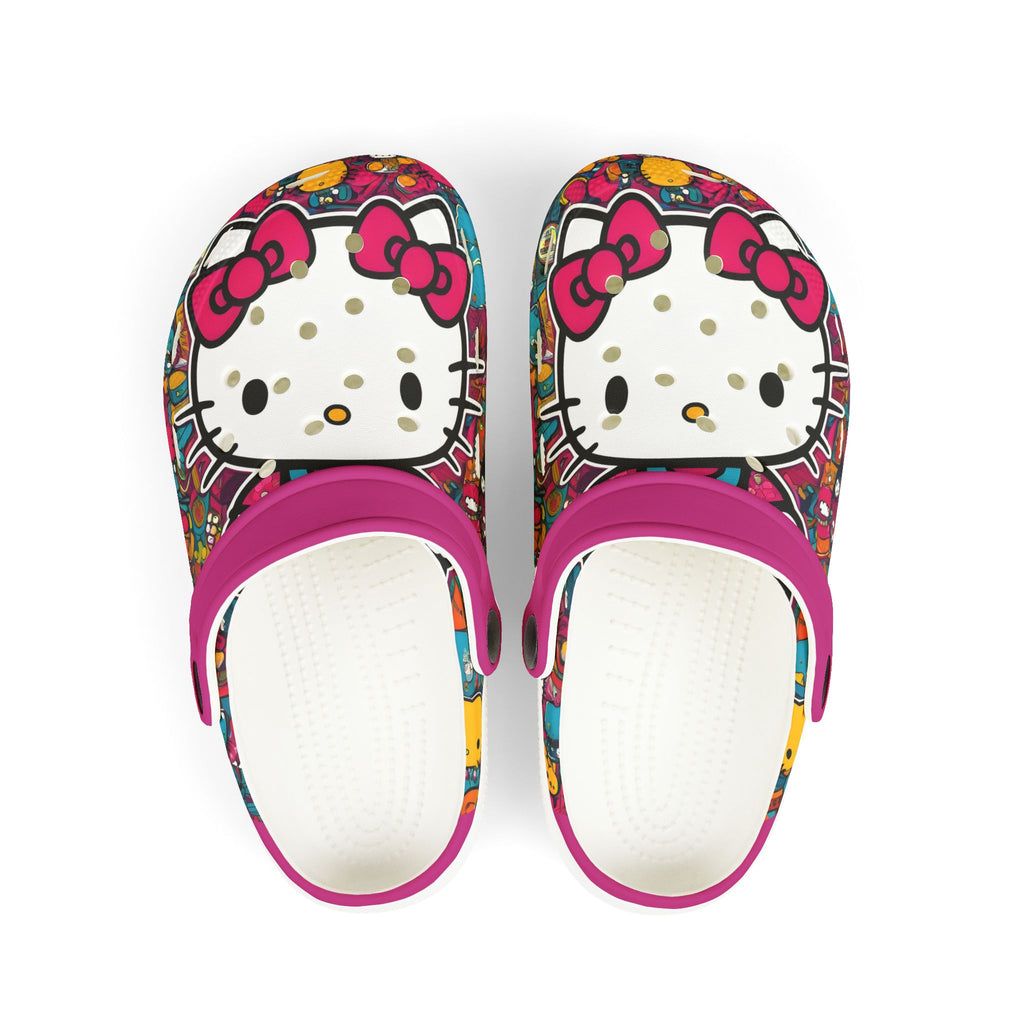 Hello Kitty Themed Kids Clogs -  Fun EVA Foam Shoes for Playtime