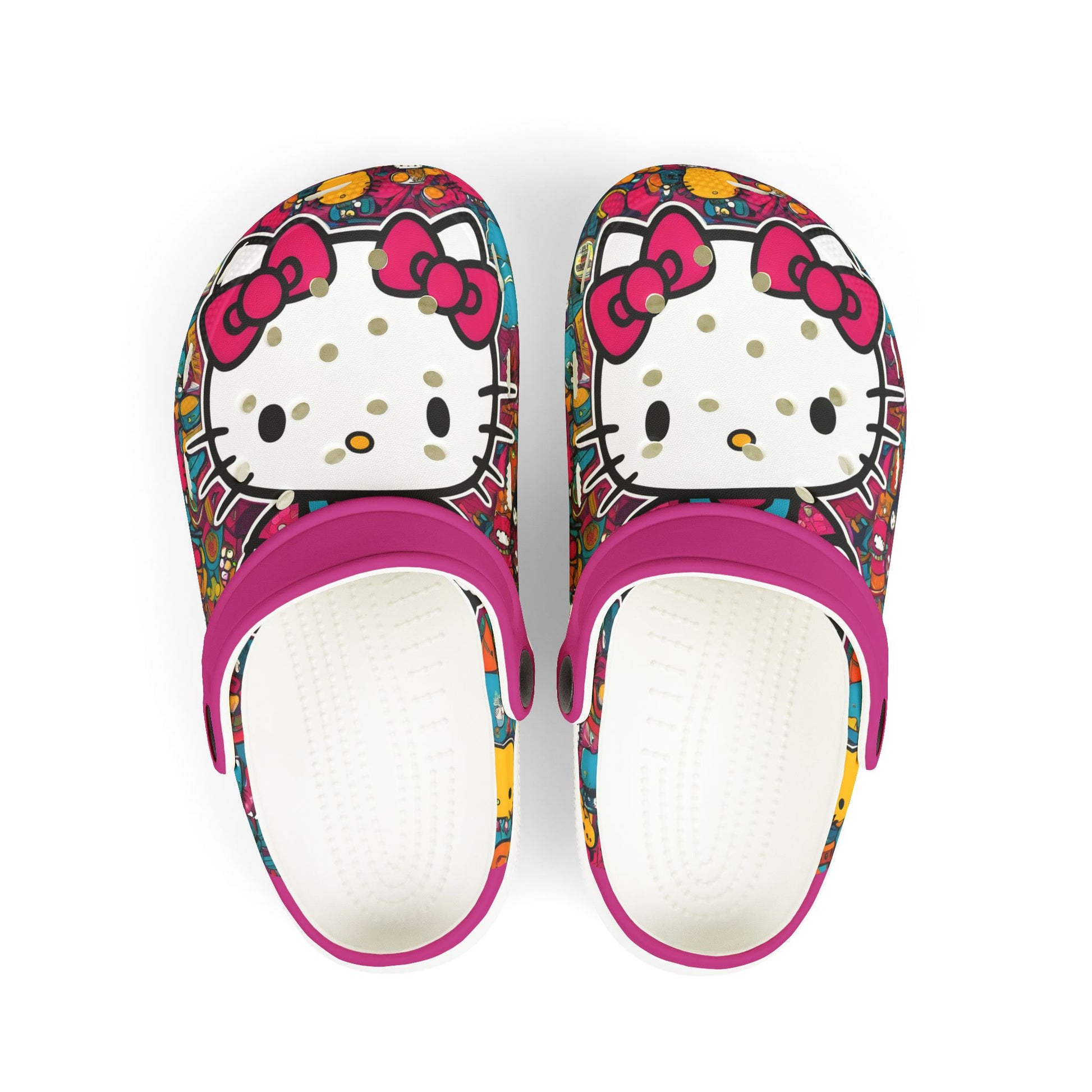 Hello Kitty Themed Kids Clogs -  Fun EVA Foam Shoes for Playtime