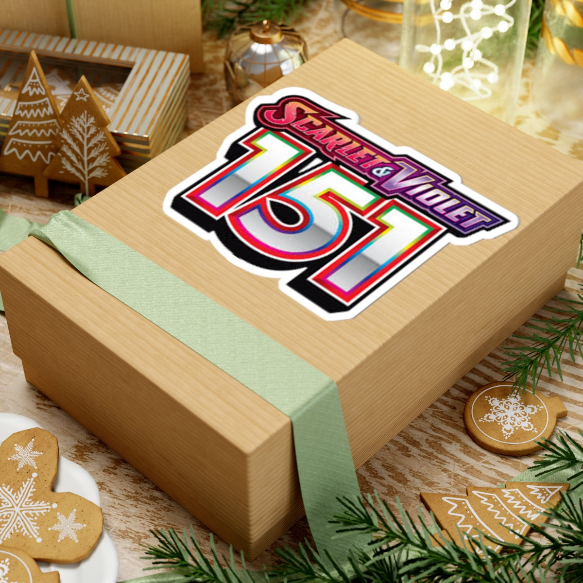 Scarlet & Violet 151 Sticker — Colorful Decal (Kiss-Cut)