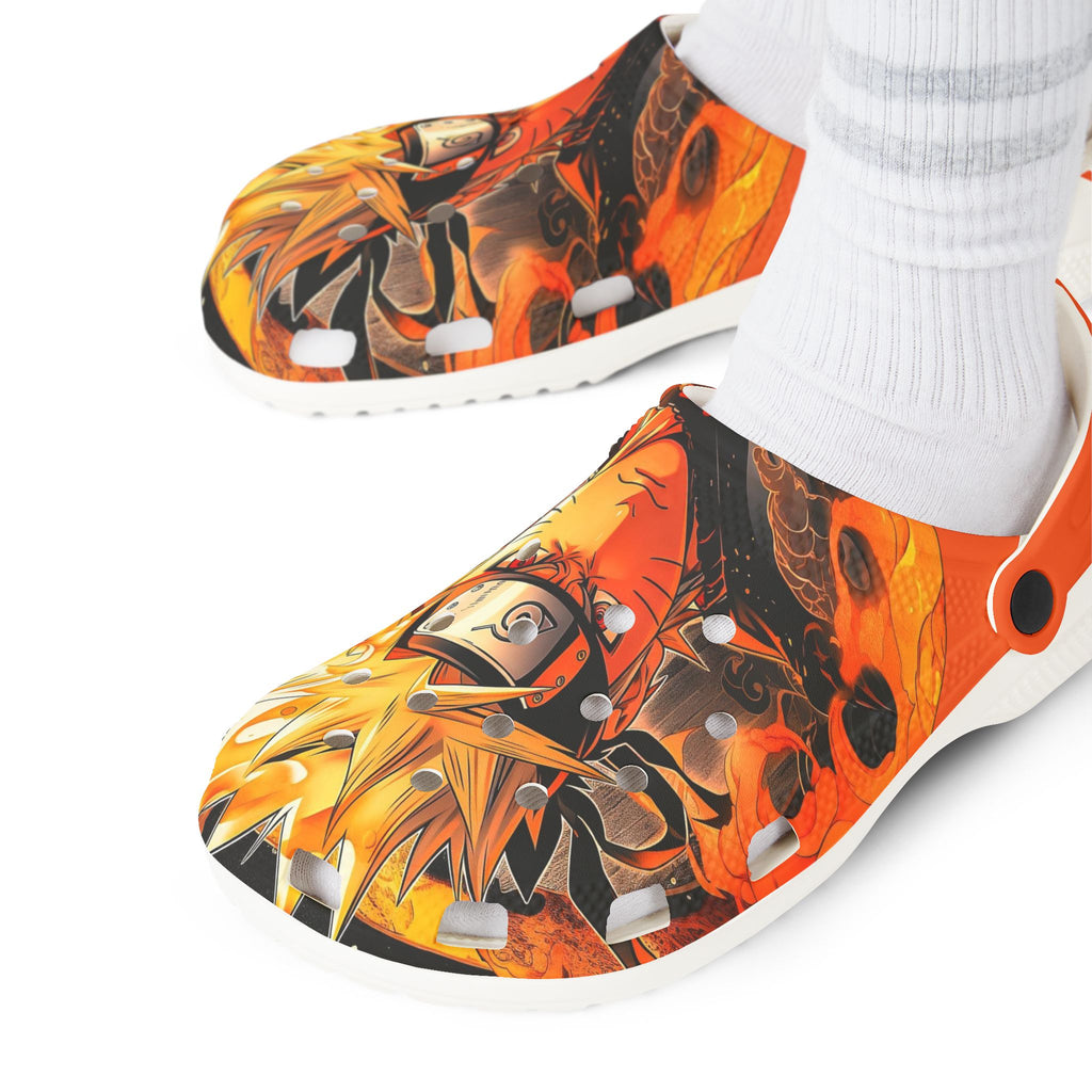 Naruto Themed EVA Foam Rubber Shoes for Healthcare Professionals