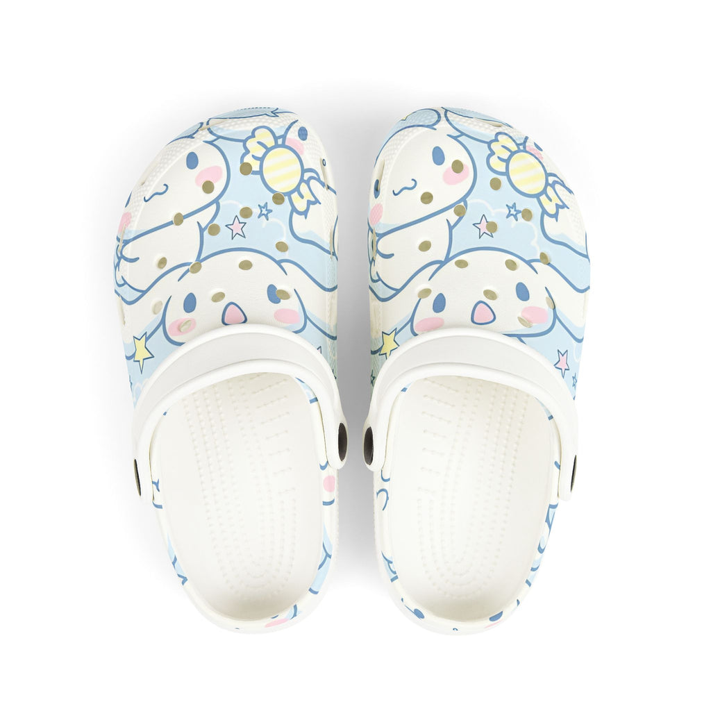 Cinnamon Roll Themed Kids Clogs -  Fun EVA Foam Shoes for Playtime