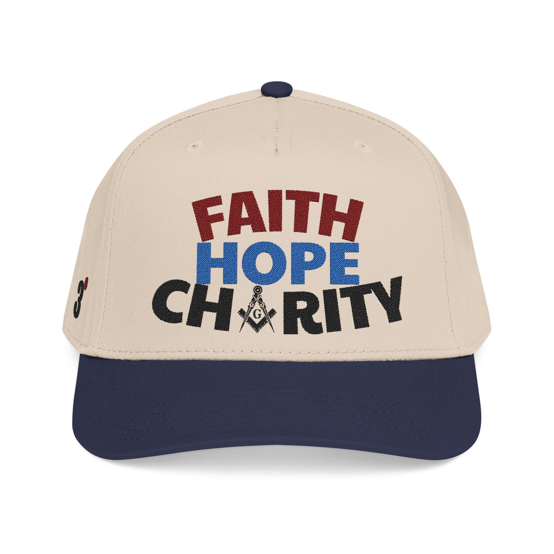 Faith Hope Charity Cap - Freemasonry