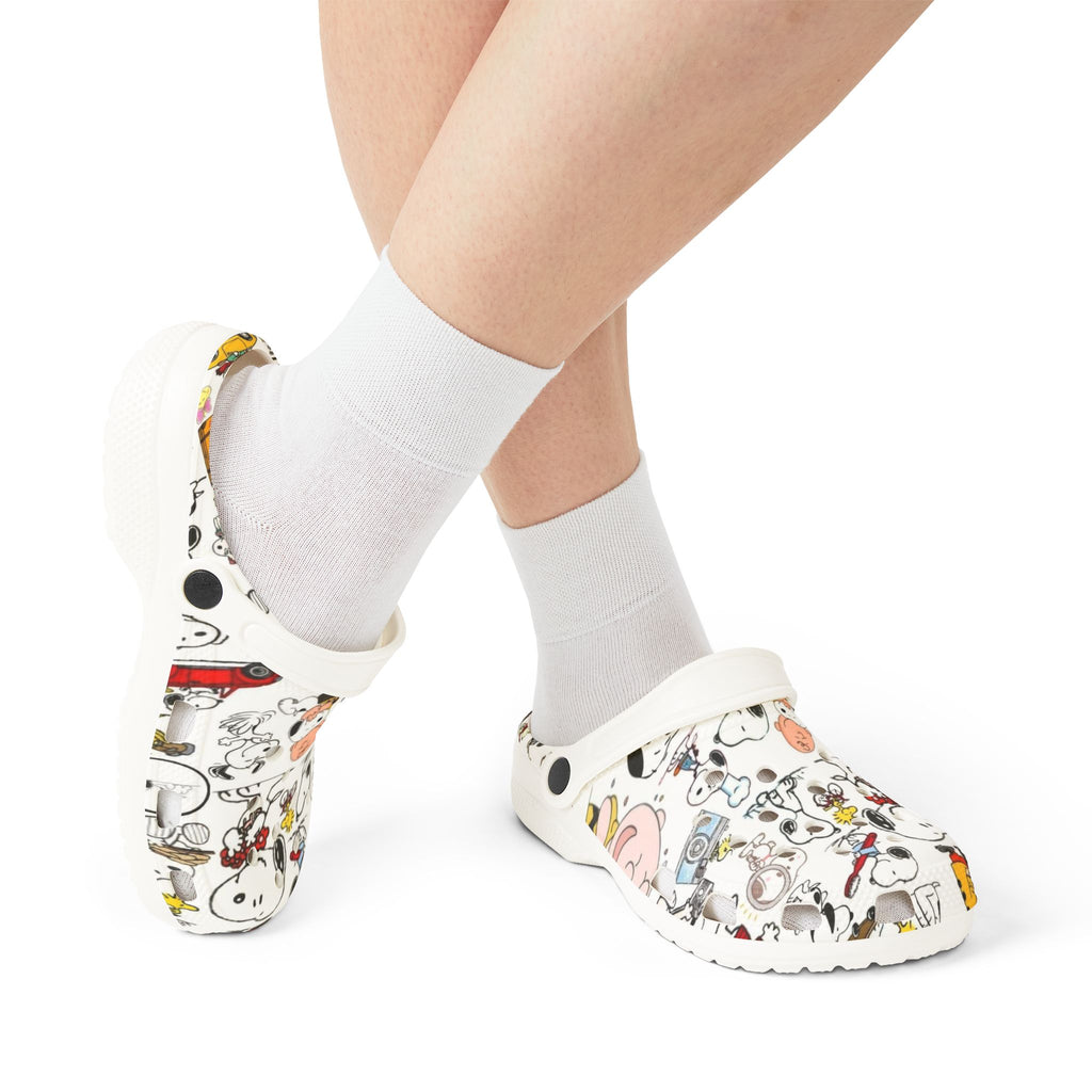 Snoopy Themed EVA Foam Rubber Shoes for Healthcare Professionals