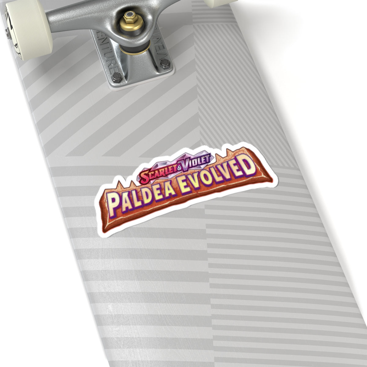 Kiss-Cut Sticker — "Paldea Evolved" Logo Decal