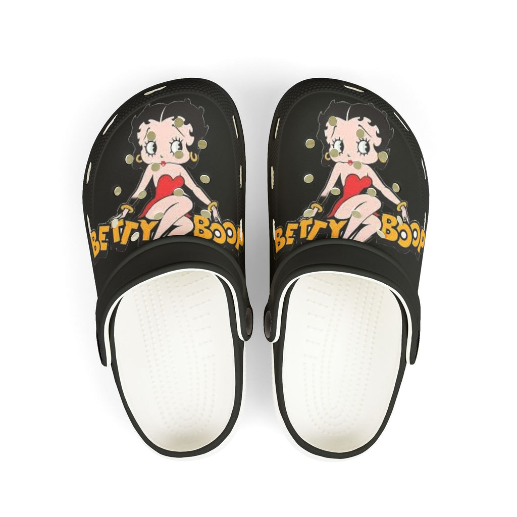 Betty Boop Themed Kids Clogs -  Fun EVA Foam Shoes for Playtime