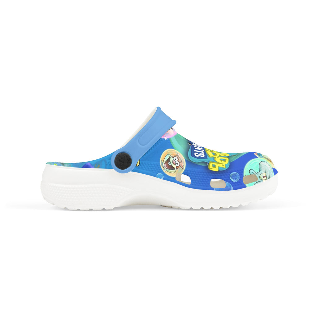Sponge Bob Themed Kids Clogs -  Fun EVA Foam Shoes for Playtime