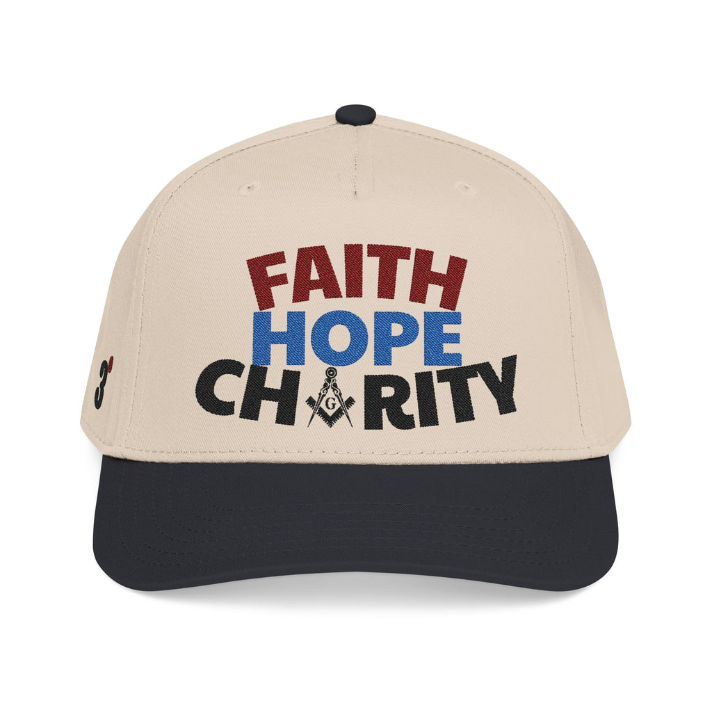 Faith Hope Charity Cap - Freemasonry
