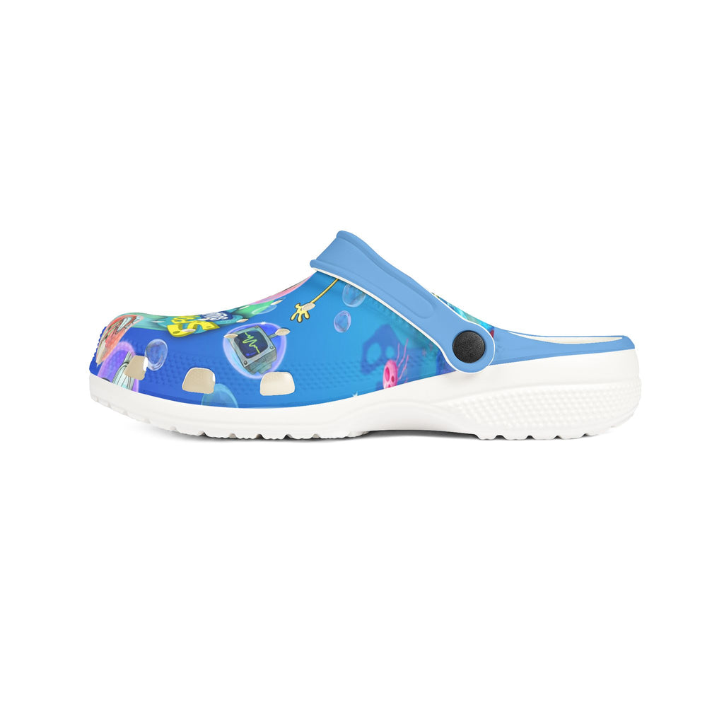 Sponge Bob Themed EVA Foam Rubber Shoes for Healthcare Professionals