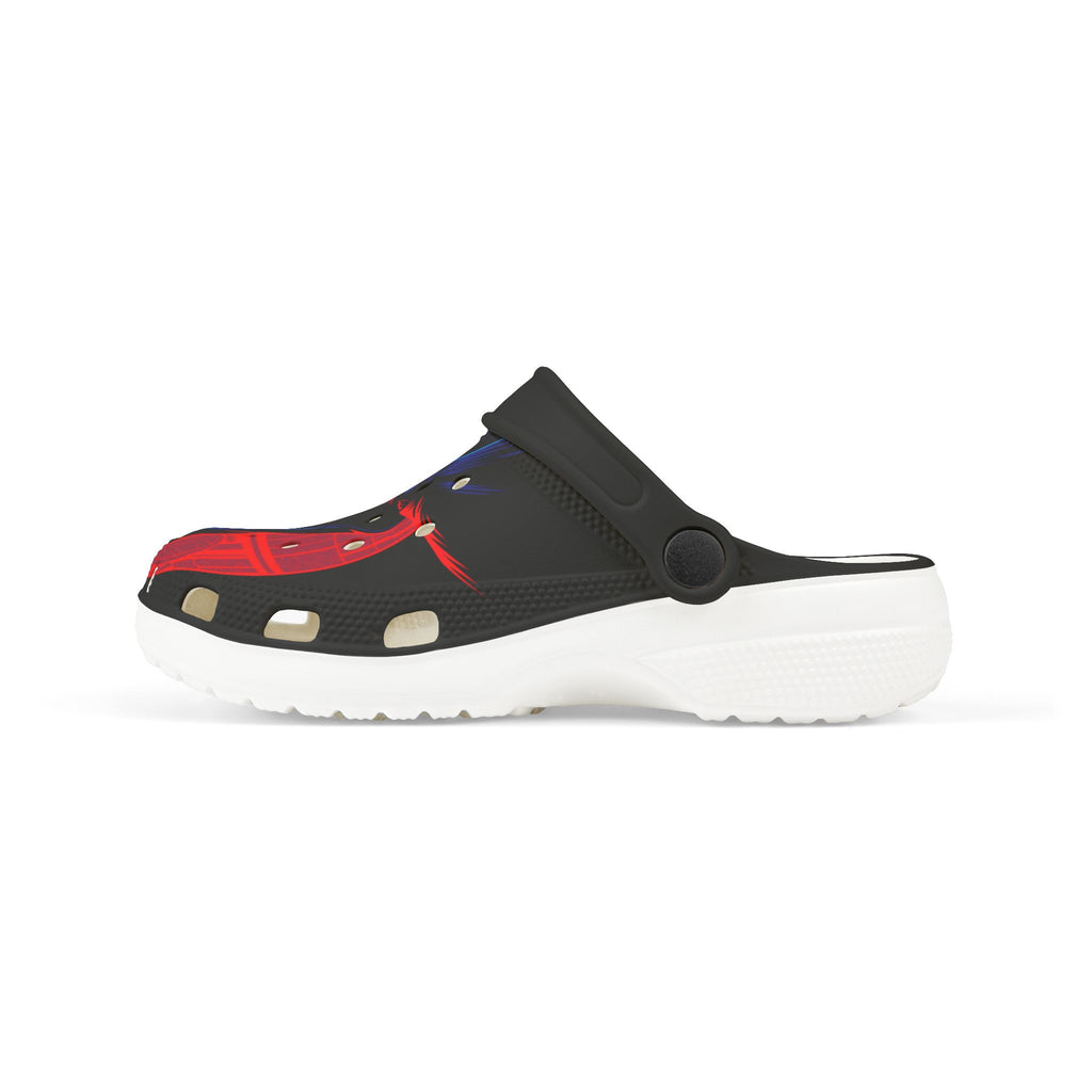 Dark Vader Themed Kids Clogs -  Fun EVA Foam Shoes for Playtime