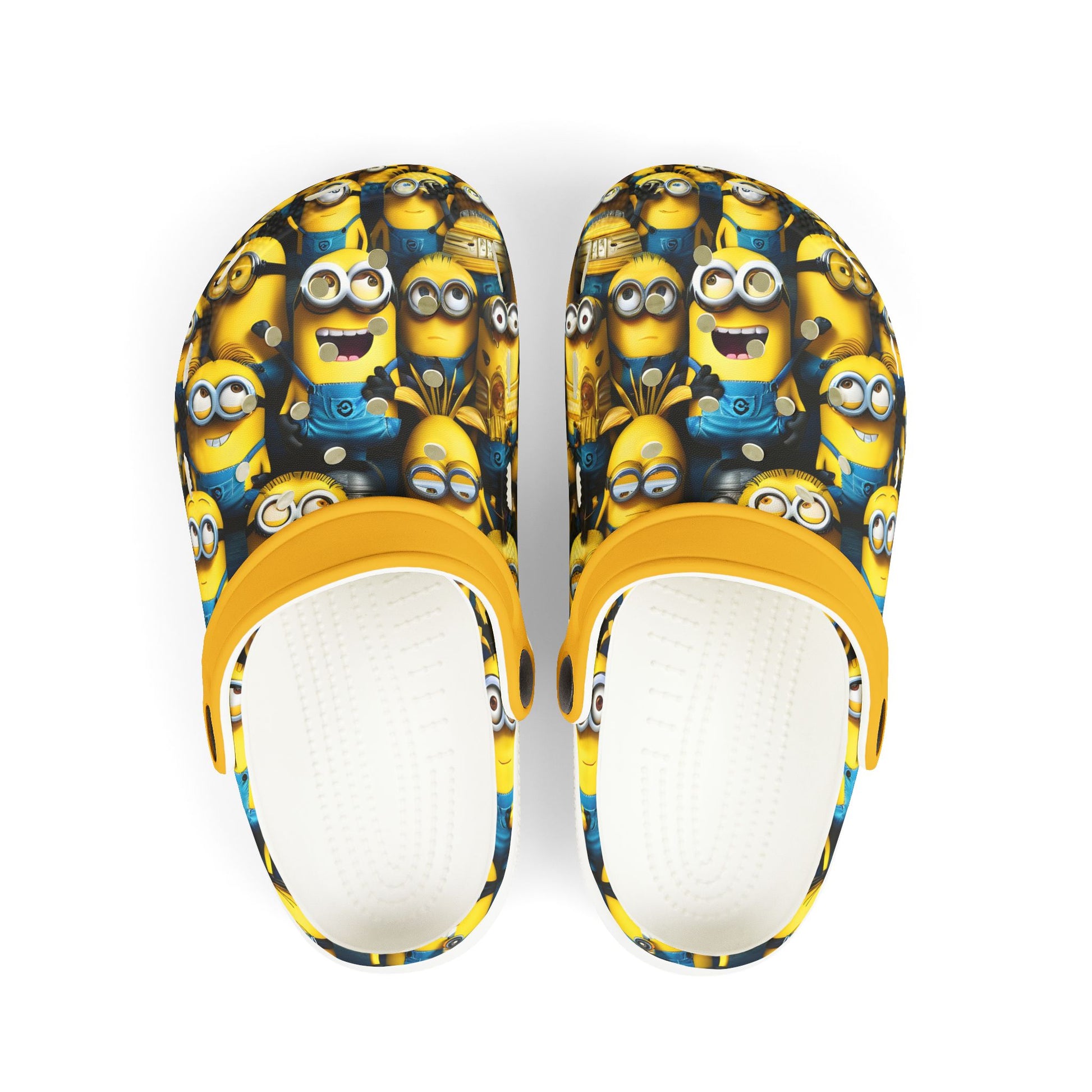 Minions Themed Kids Clogs -  Fun EVA Foam Shoes for Playtime