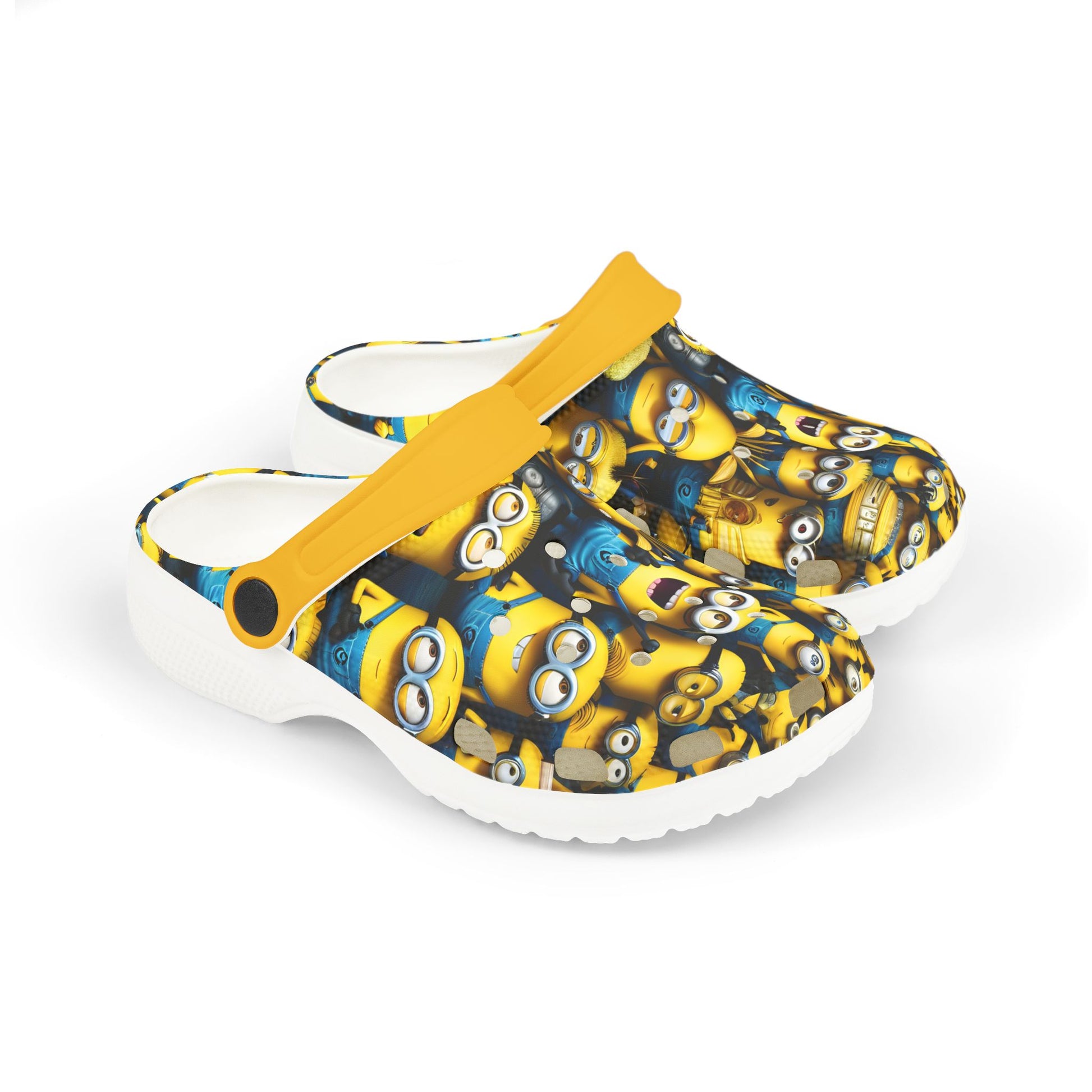 Minions Themed Kids Clogs -  Fun EVA Foam Shoes for Playtime