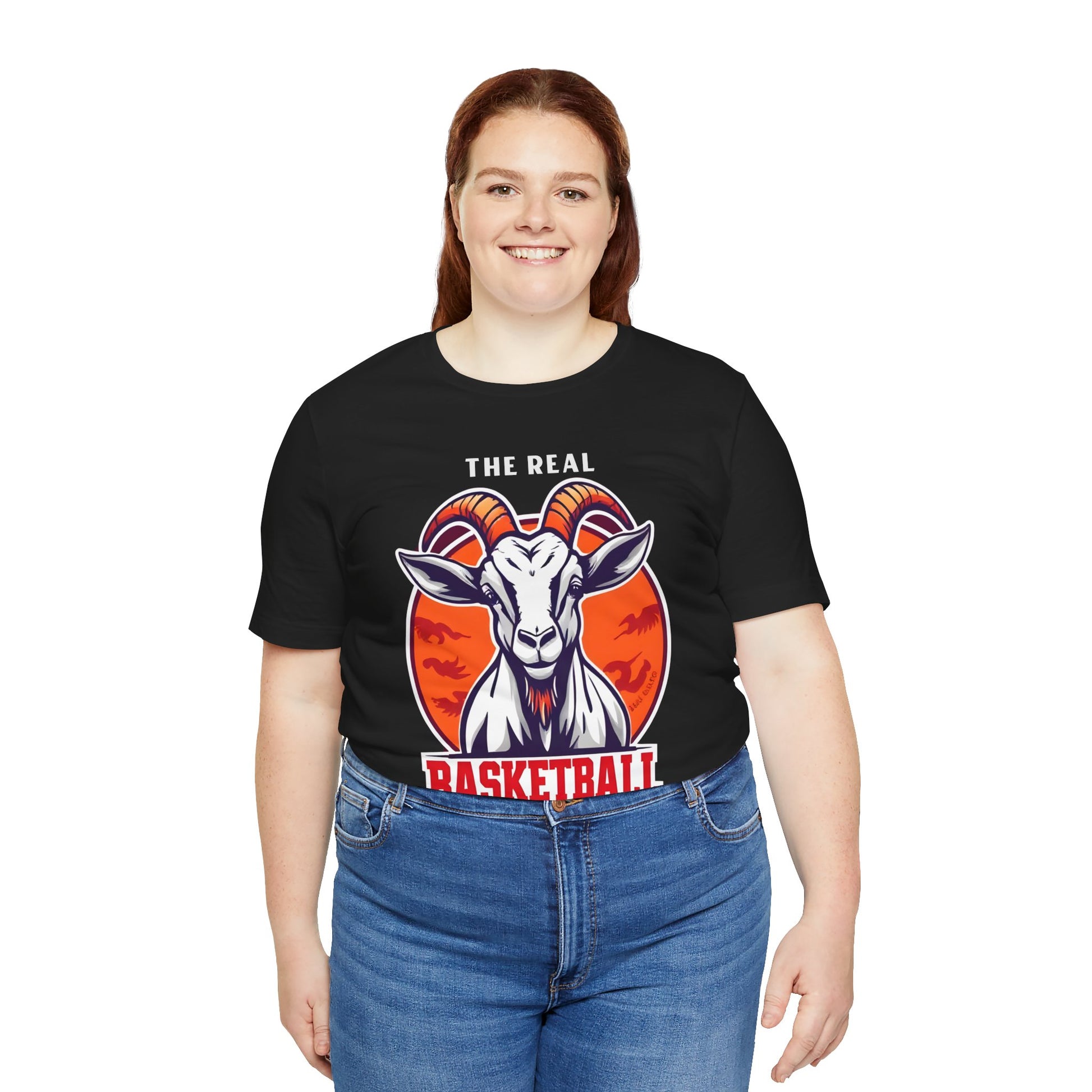 Funny Humorous Unisex Tee - The Real Goat™ Design