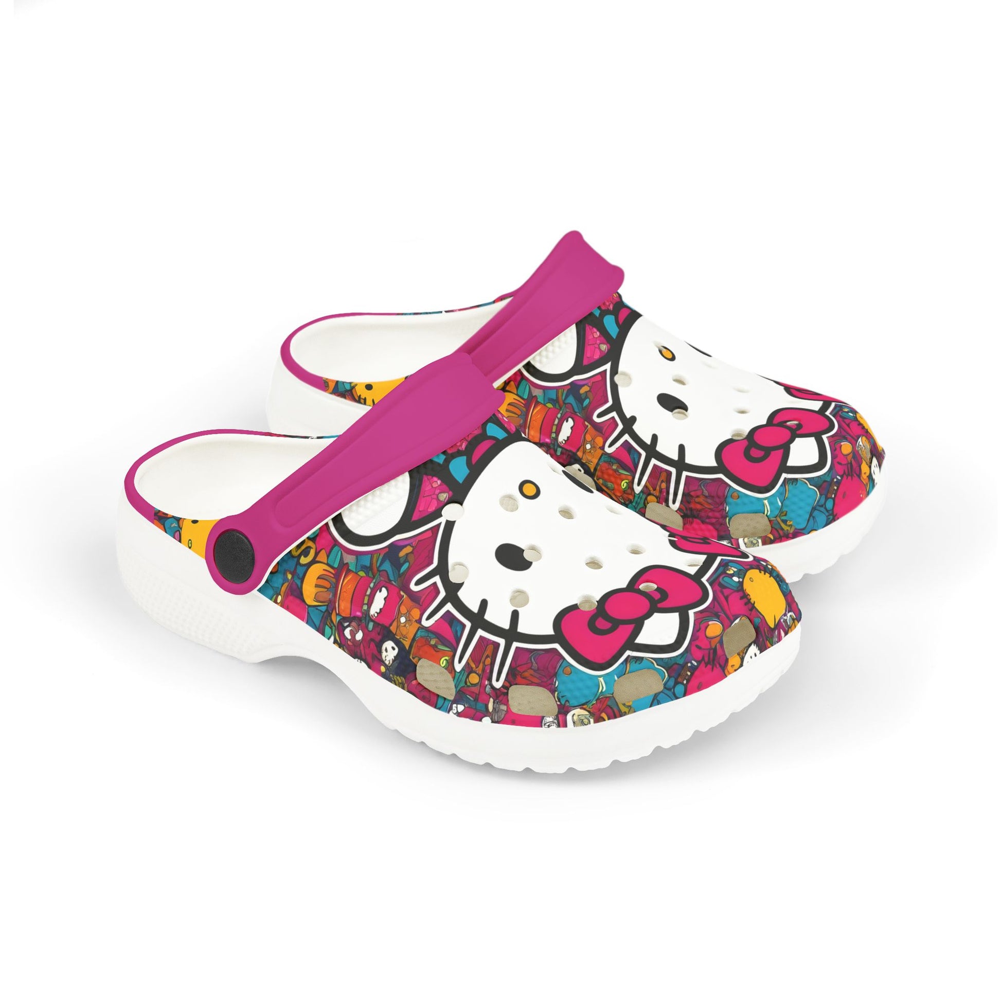 Hello Kitty Themed Kids Clogs -  Fun EVA Foam Shoes for Playtime
