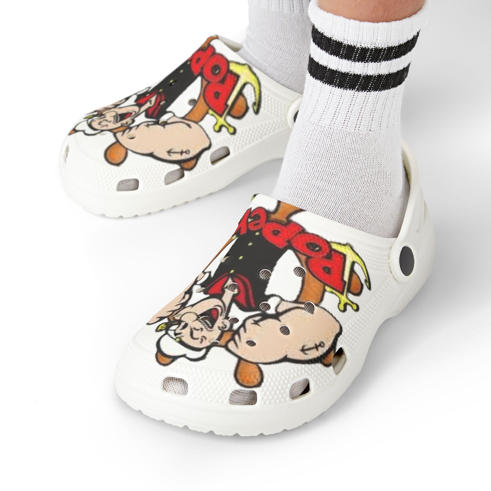 Popeye Kids Clogs - Fun EVA Foam Shoes for Playtime
