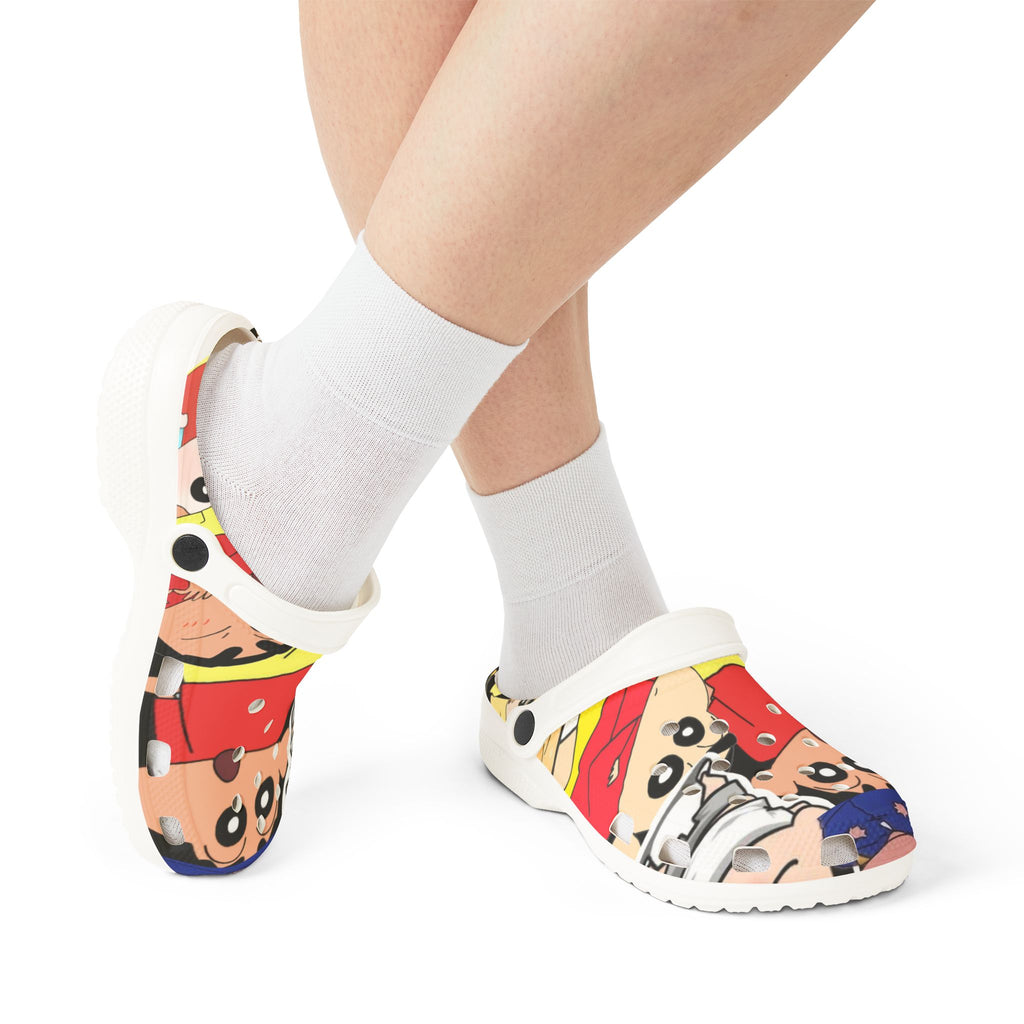 ShinChan Themed EVA Foam Rubber Shoes for Healthcare Professionals