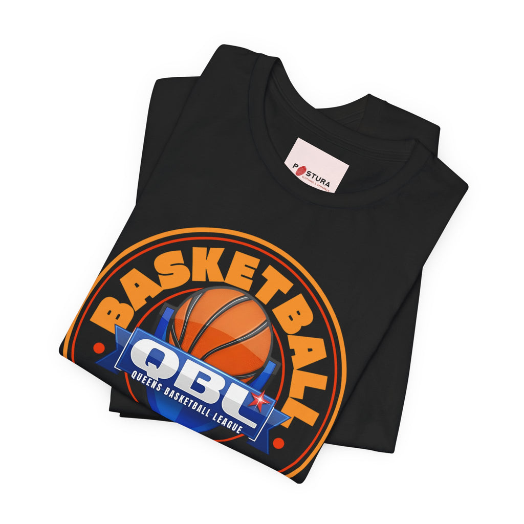Basketball Is Life Tee — QBL Logo T-Shirt