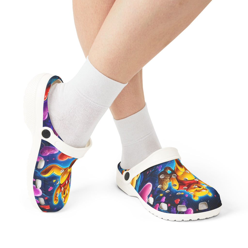 Winnie the Pooh Themed EVA Foam Rubber Shoes for Healthcare Professionals