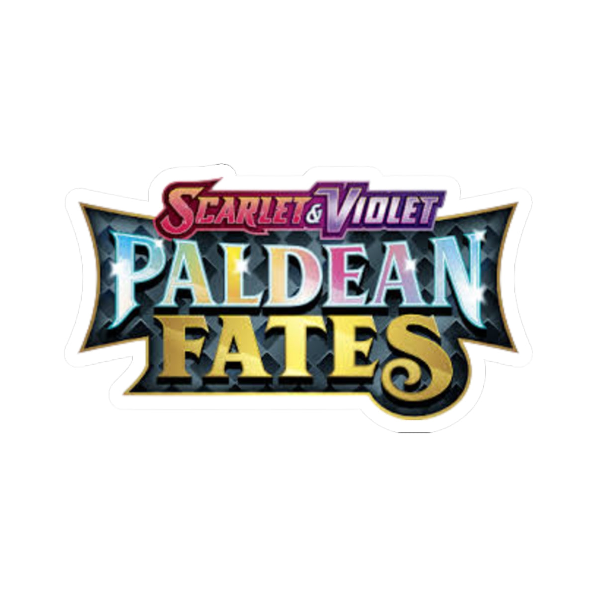 Paldean Fates Logo Kiss-Cut Sticker