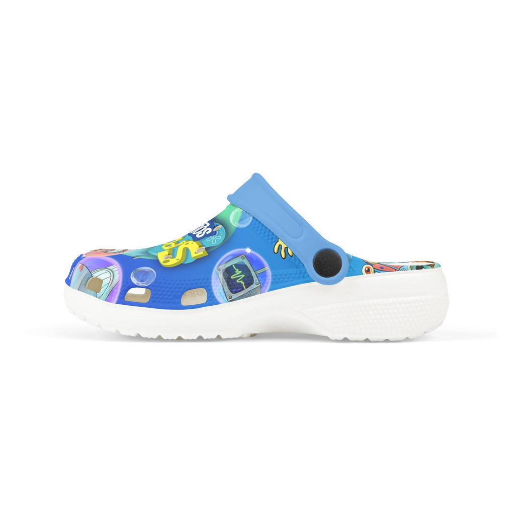 Sponge Bob Themed Kids Clogs -  Fun EVA Foam Shoes for Playtime