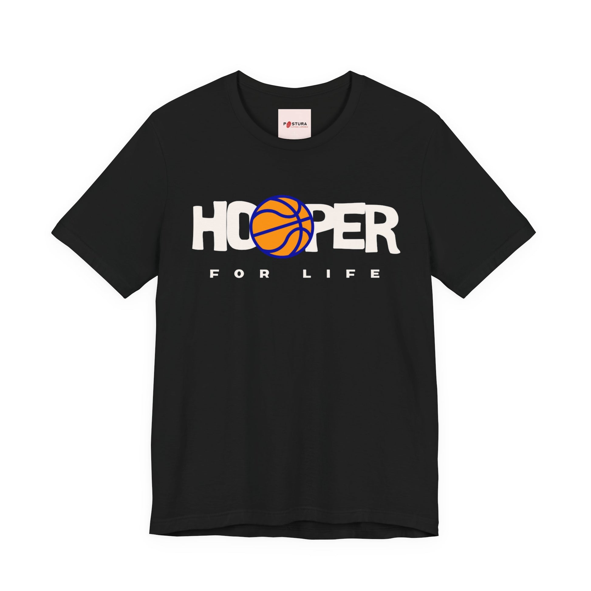 Hooper For Life Basketball T-Shirt — Basketball Player