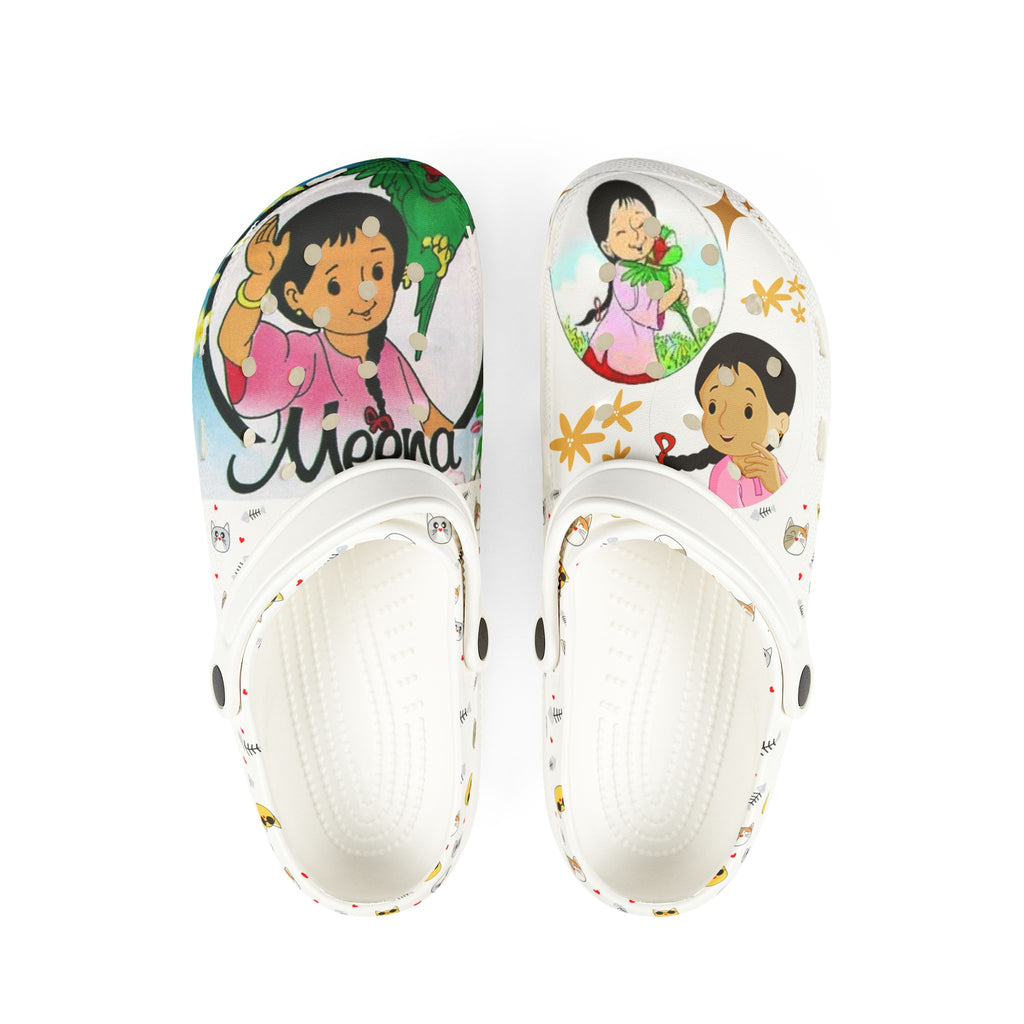 Meena Themed EVA Foam Rubber Shoes for Healthcare Professionals
