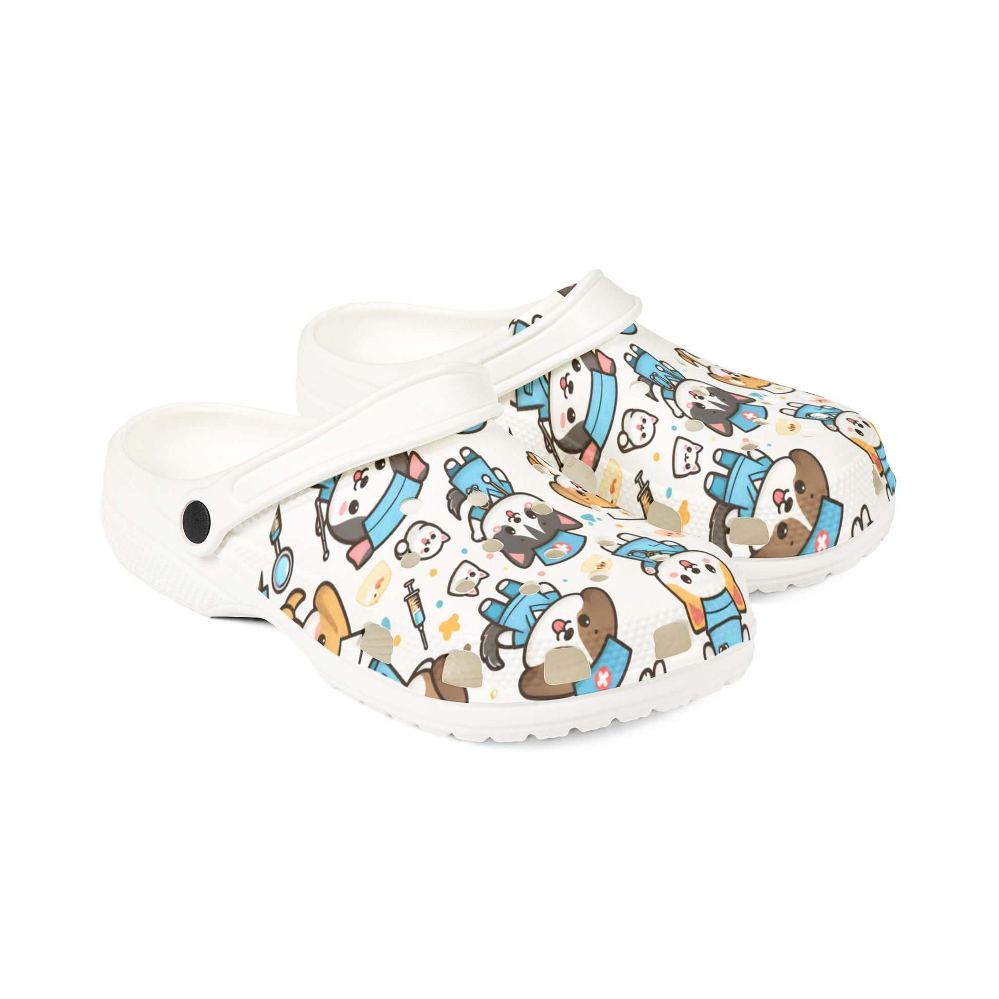 Cute Animal Print EVA Foam Shoes - Adorable Pet-Themed Footwear for Dog Lovers