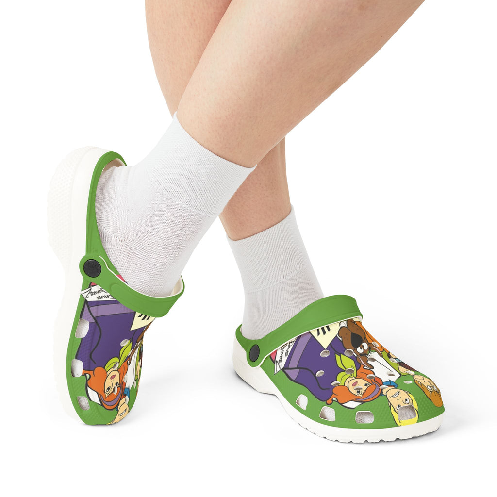 Scooby Doo Themed EVA Foam Rubber Shoes for Healthcare Professionals