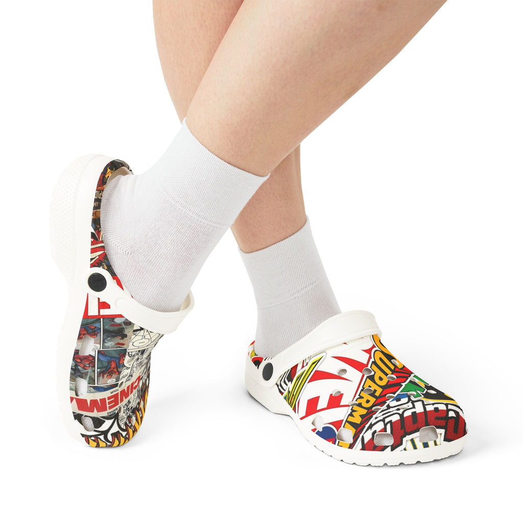 Marvel Themed EVA Foam Rubber Shoes for Healthcare Professionals