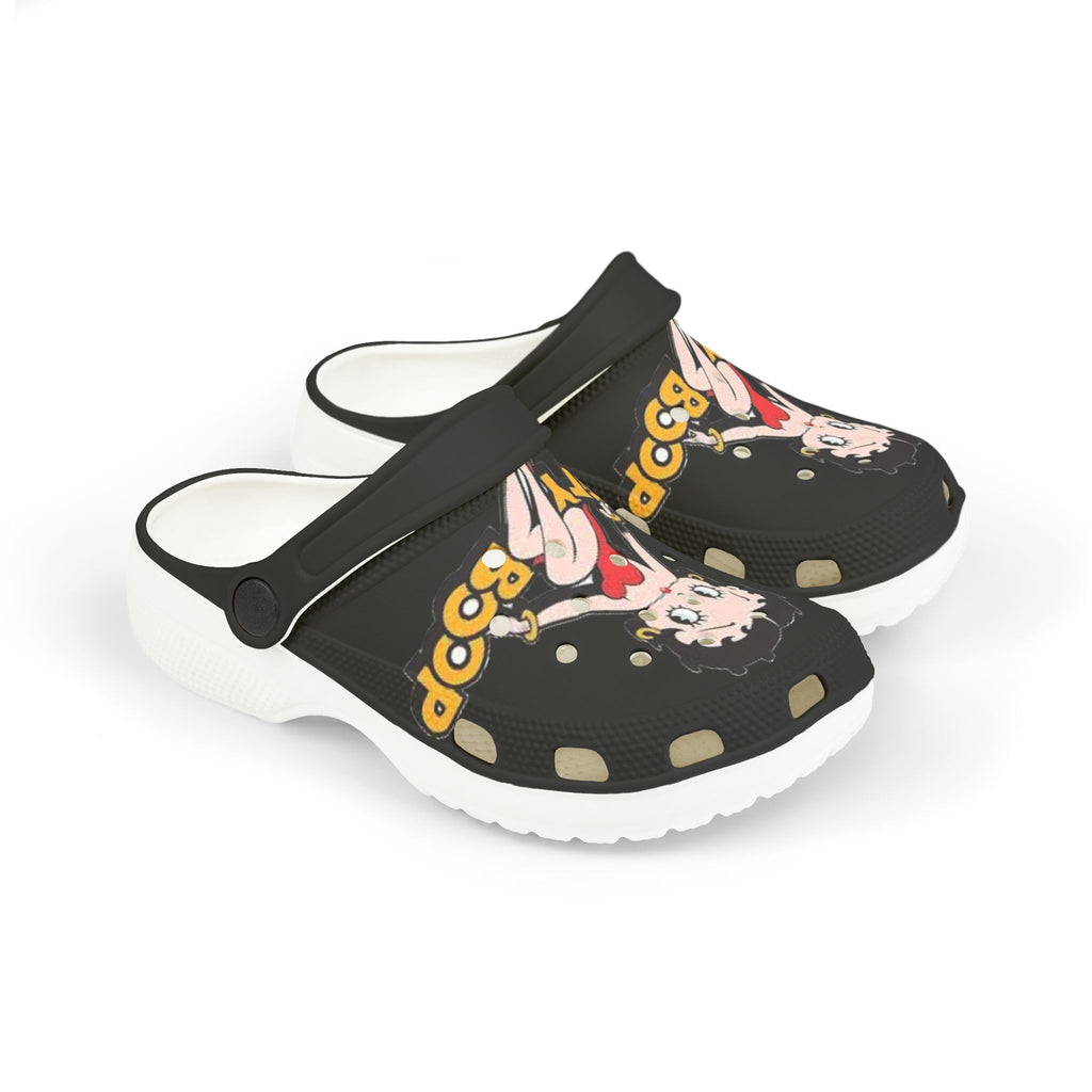 Betty Boop Themed Kids Clogs -  Fun EVA Foam Shoes for Playtime