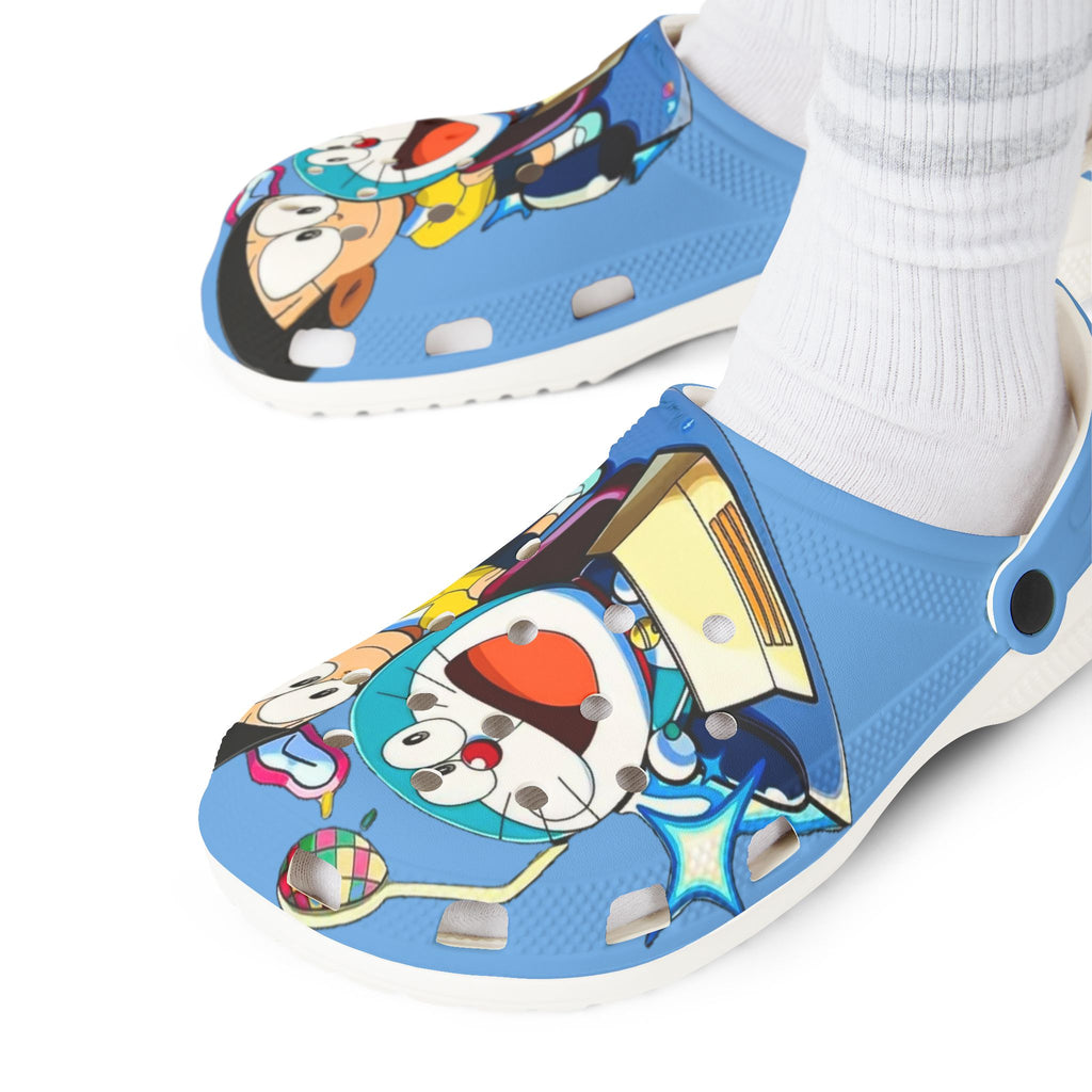 Doraemon Themed EVA Foam Rubber Shoes for Healthcare Professionals
